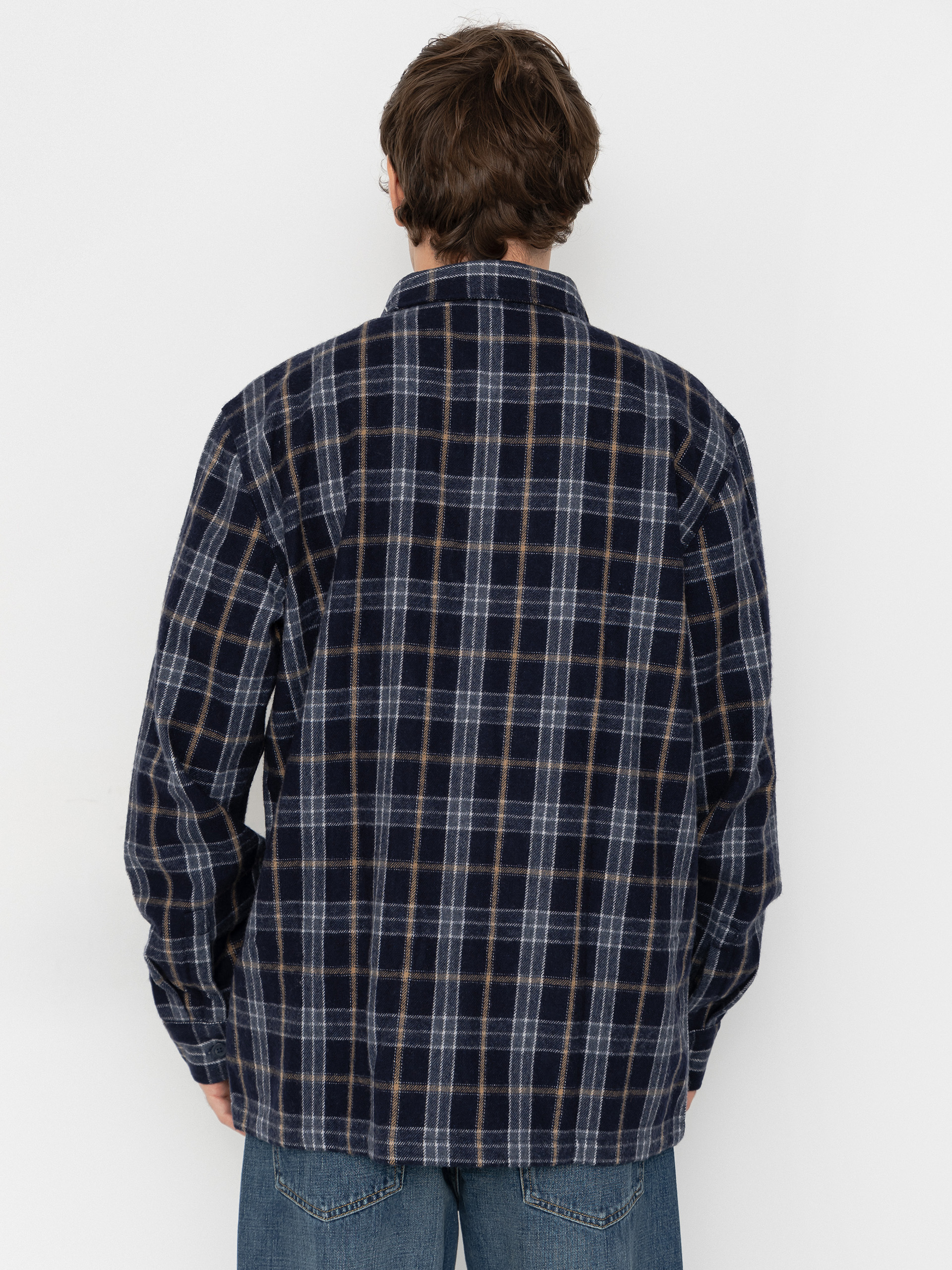 Quiksilver Diamond Wool Hemd (dark navy diamond check)