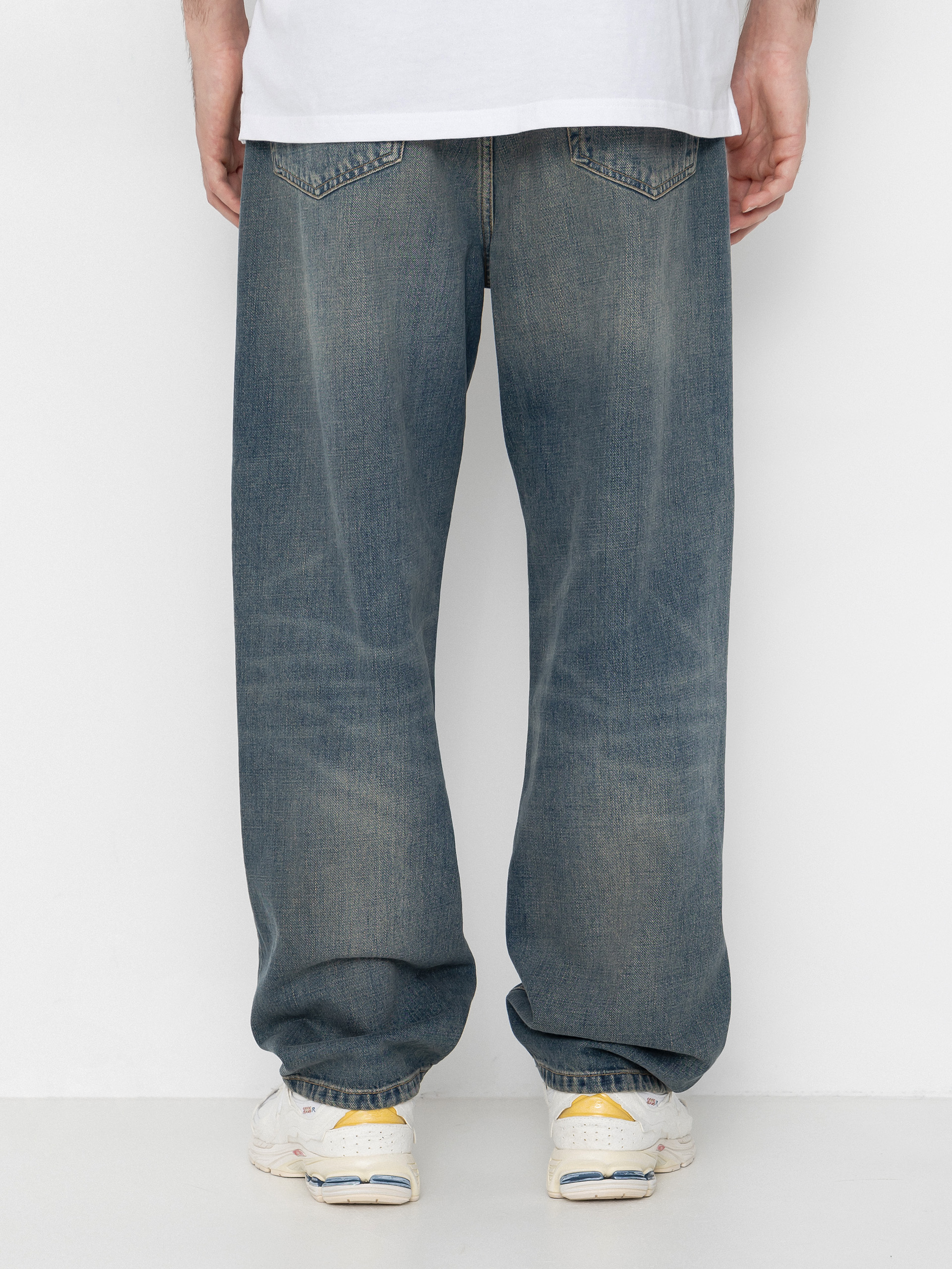 Carhartt WIP Aaron Pants (blue/worn used wash)