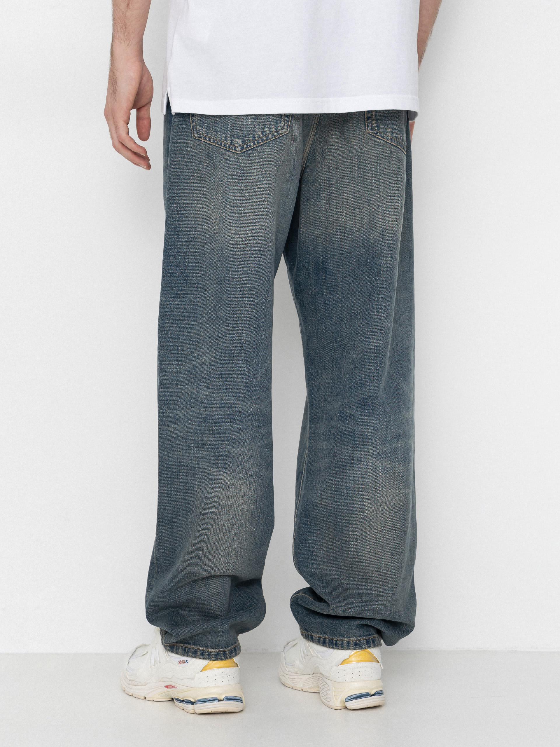 Carhartt WIP Aaron Pants (blue/worn used wash)