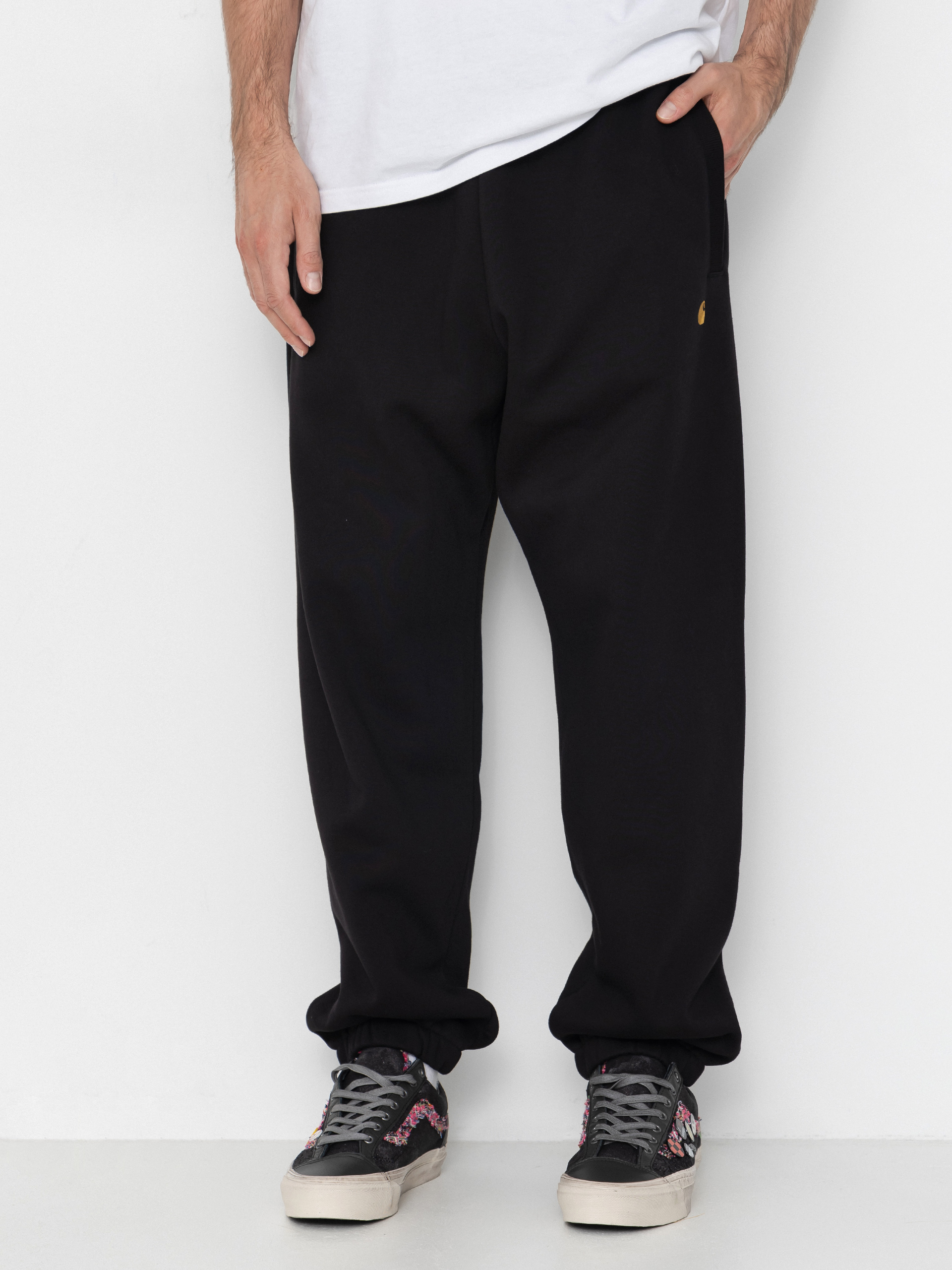 Carhartt WIP Chase Pants (black/gold)