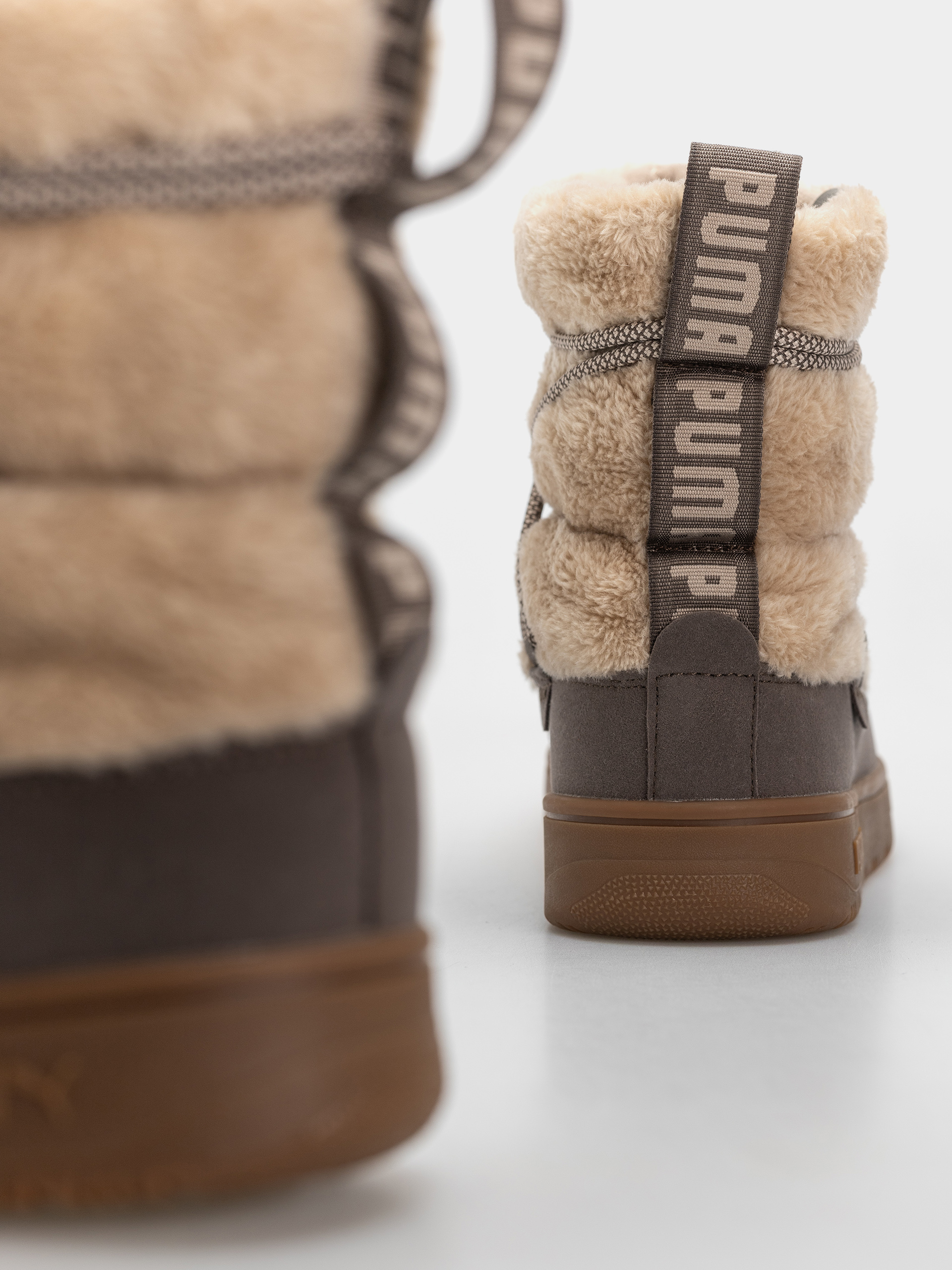 Puma Snowbae Suede Wmn Schuhe (birch/matte bronze)