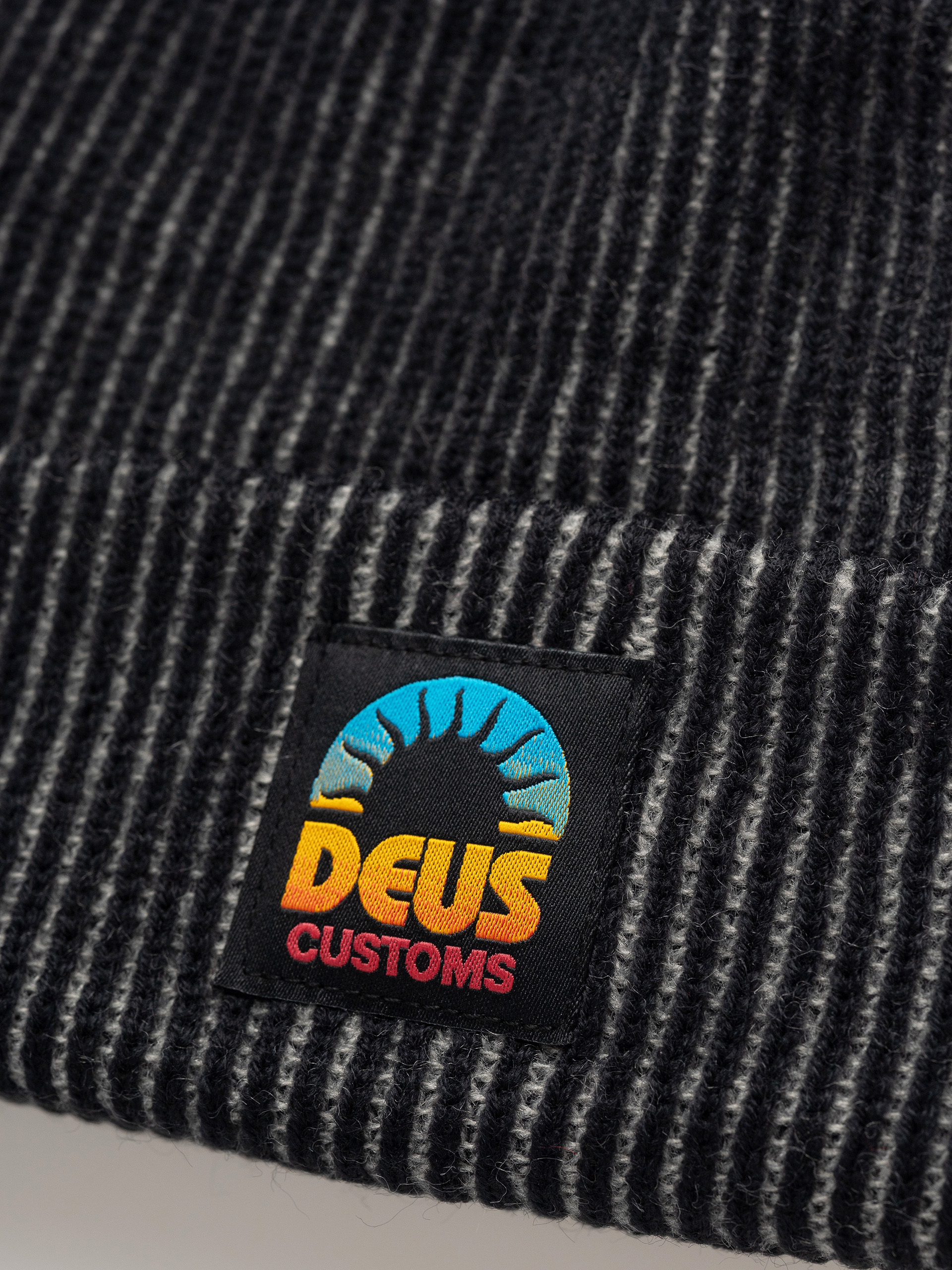 Deus Ex Machina Melody 2 Tone Mütze (anthracite grey)