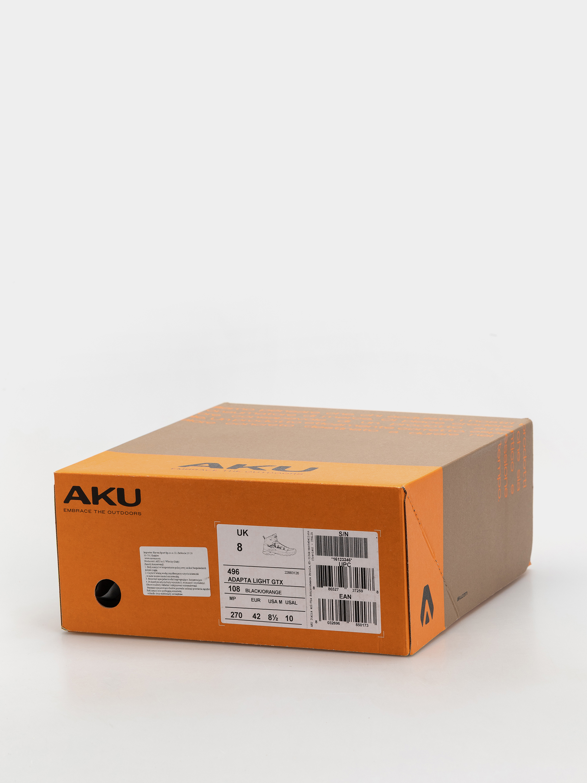 AKU Adapta Light GTX Shoes (black/orange)