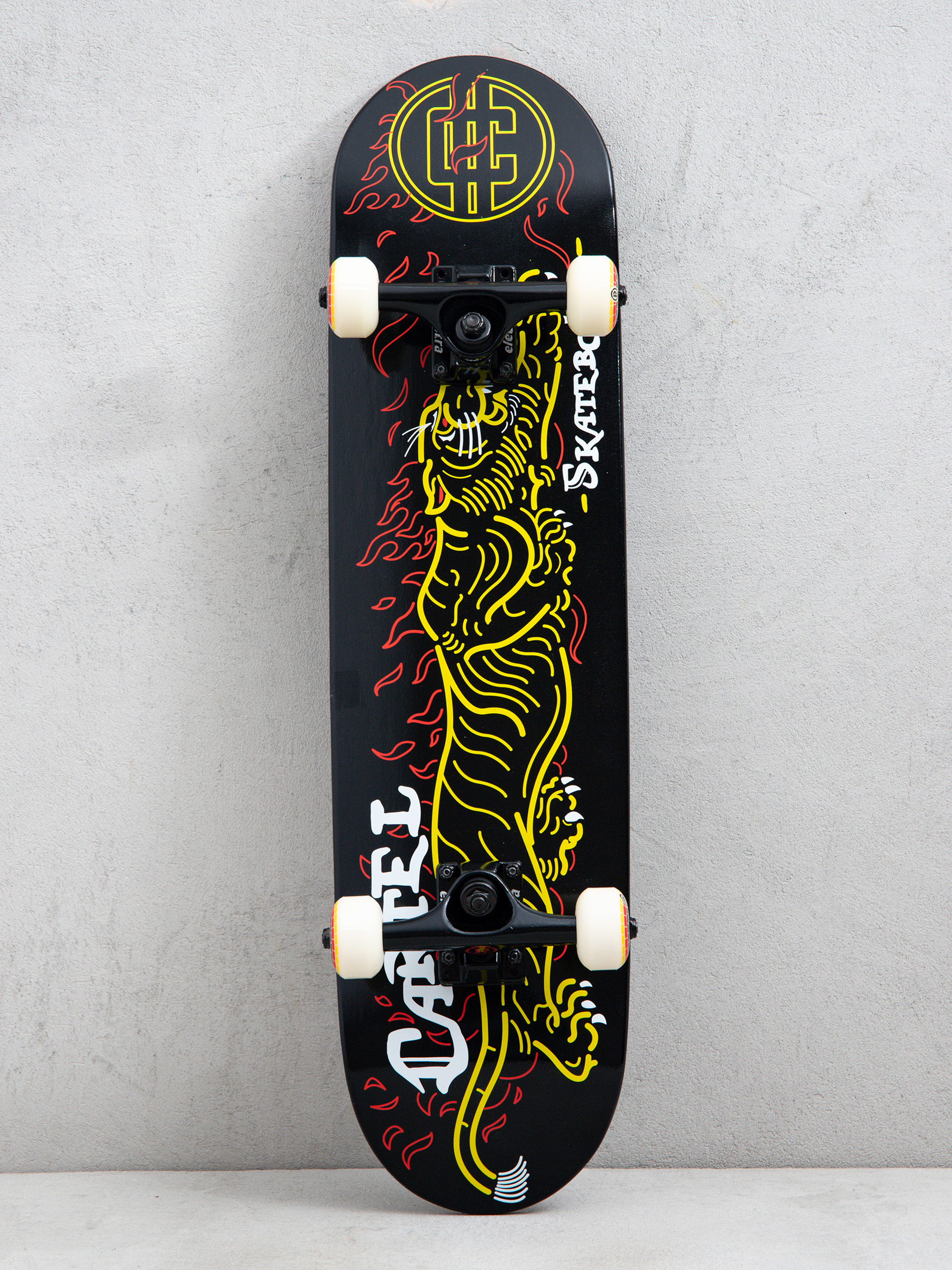 Cartel Skateboards Tiger Skateboard (black)