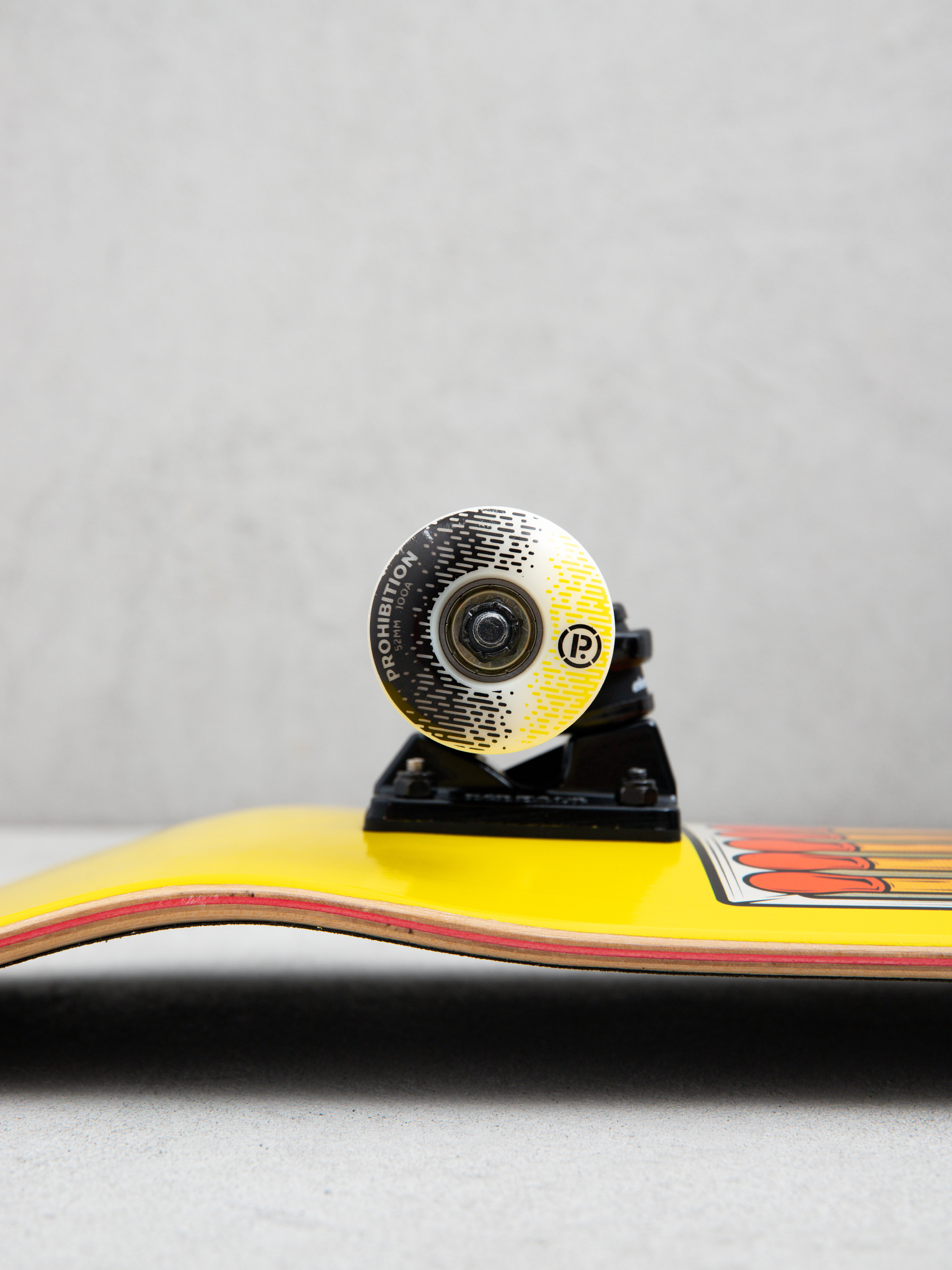 Cartel Skateboards Firestarter Skateboard (yellow)