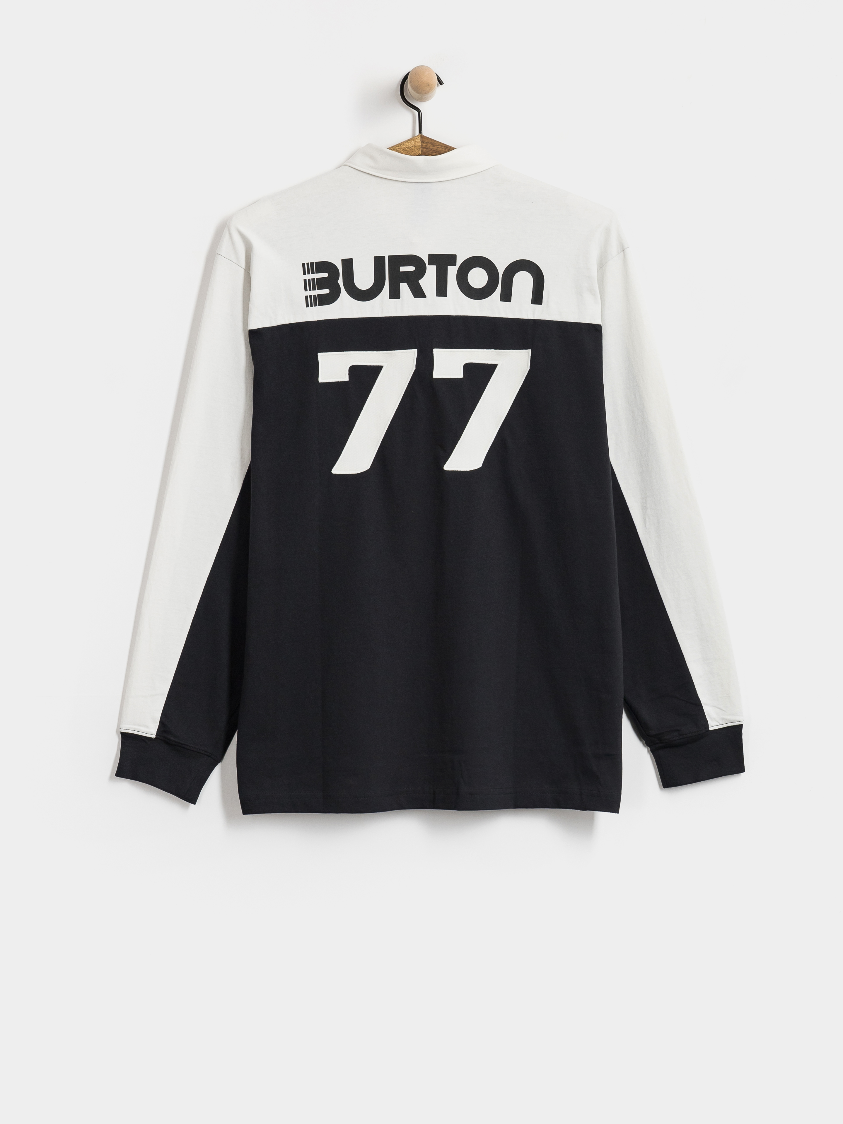 Burton Longsleeve X Zeb Rugby (true black/stout white)