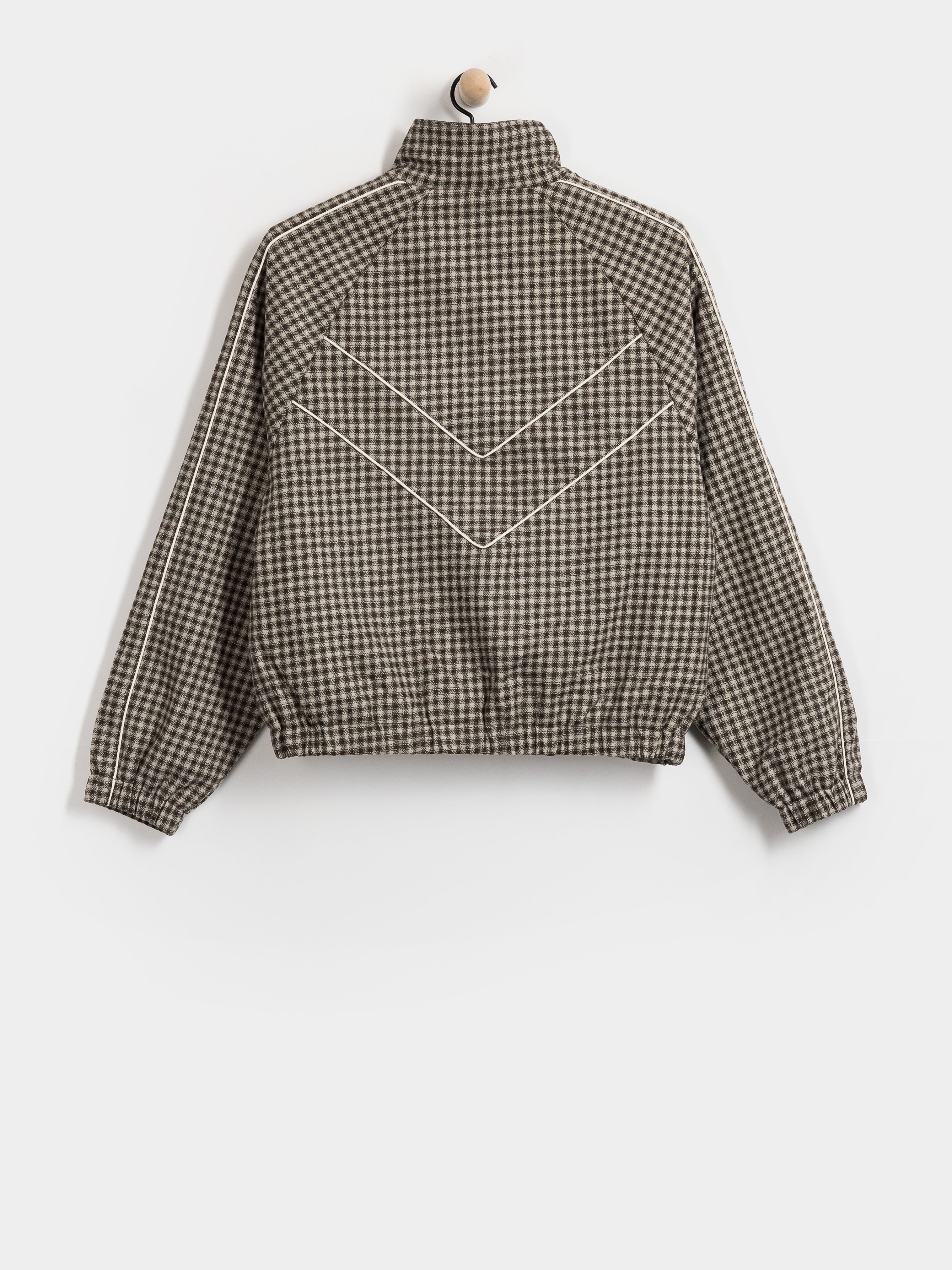 OBEY Leisure Training Jacke (abbey stone plaid)