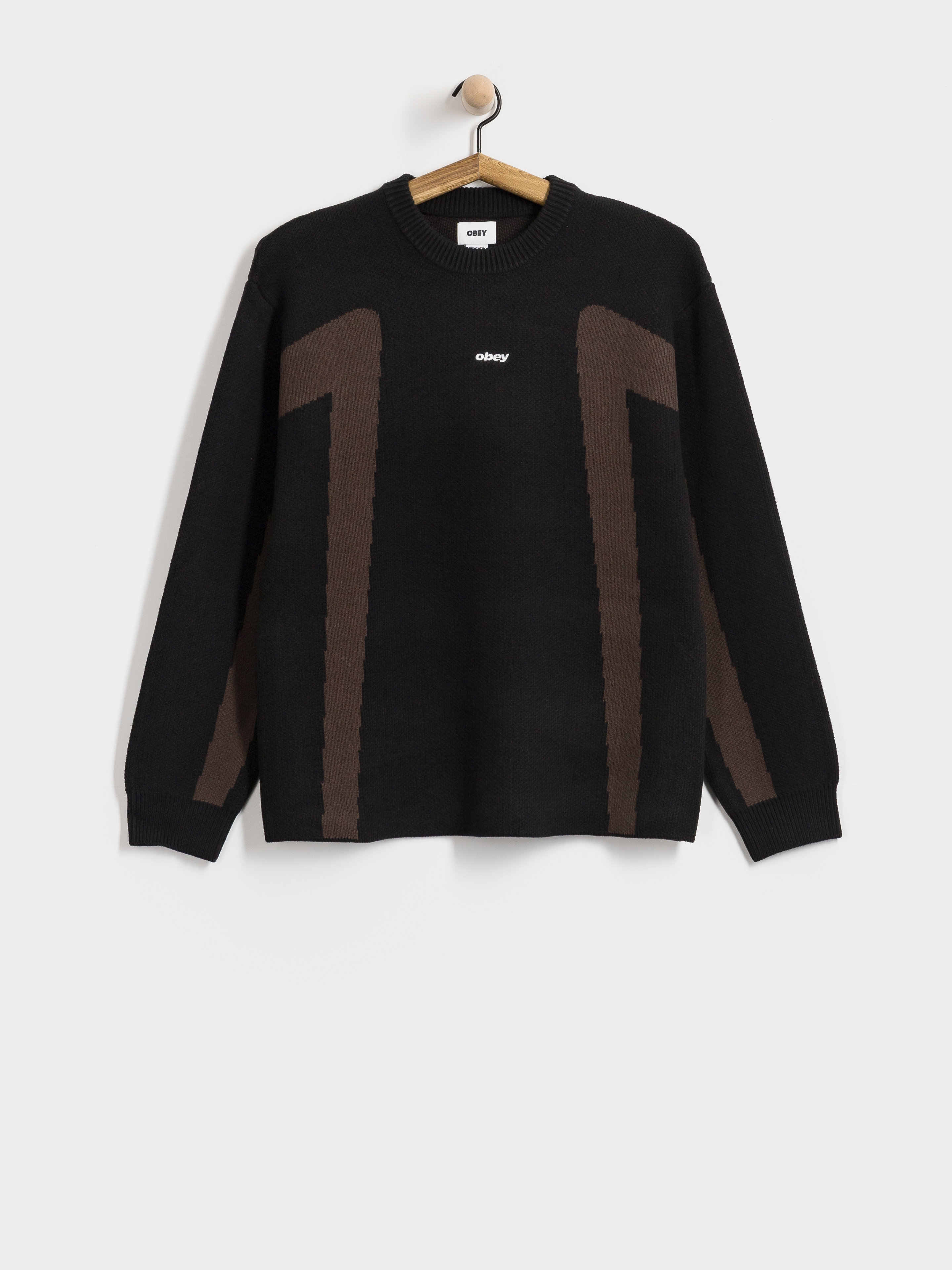 OBEY Brann Sweater (digital black multi)