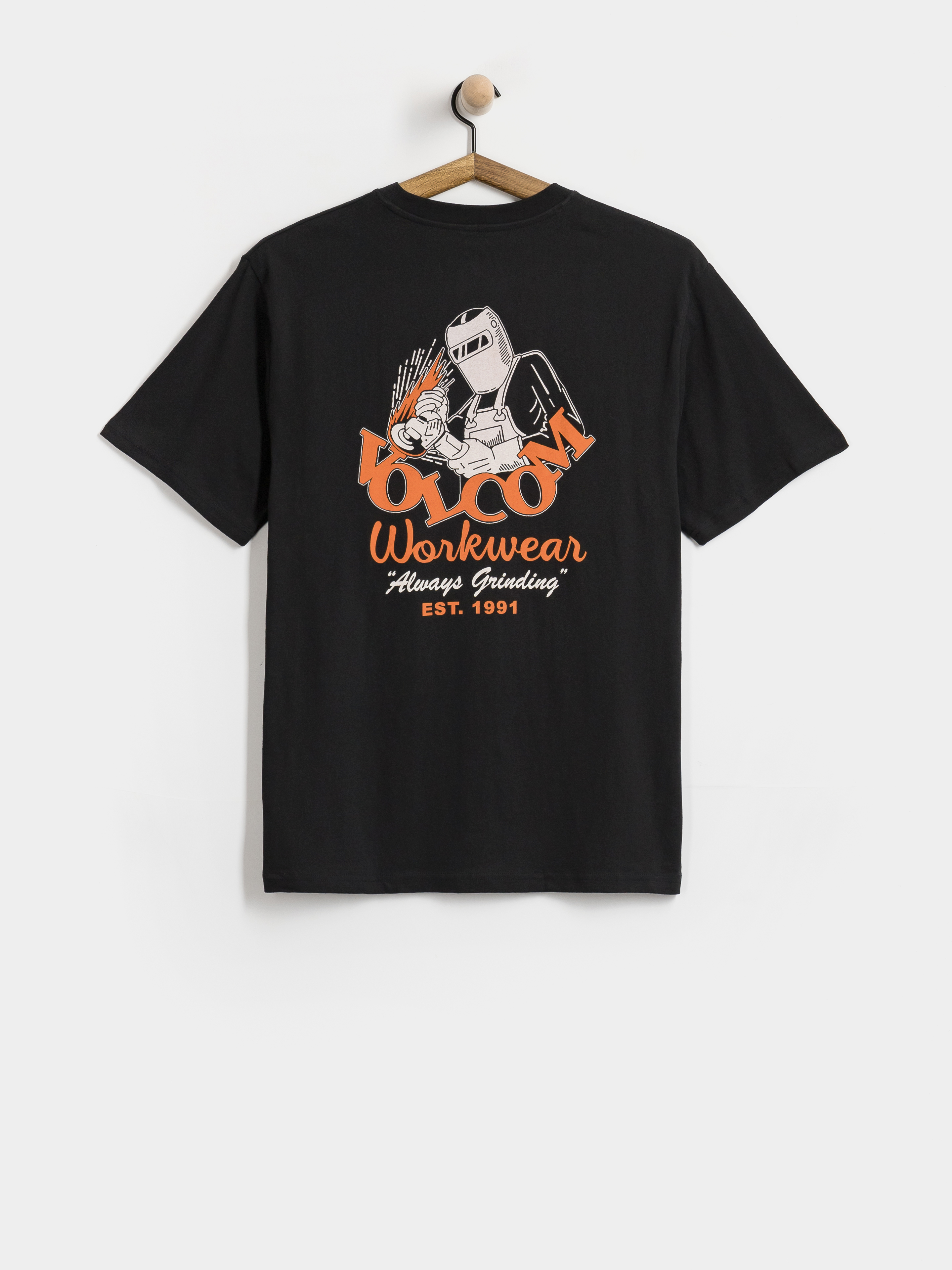 Volcom T-Shirt Always Grinding (black)