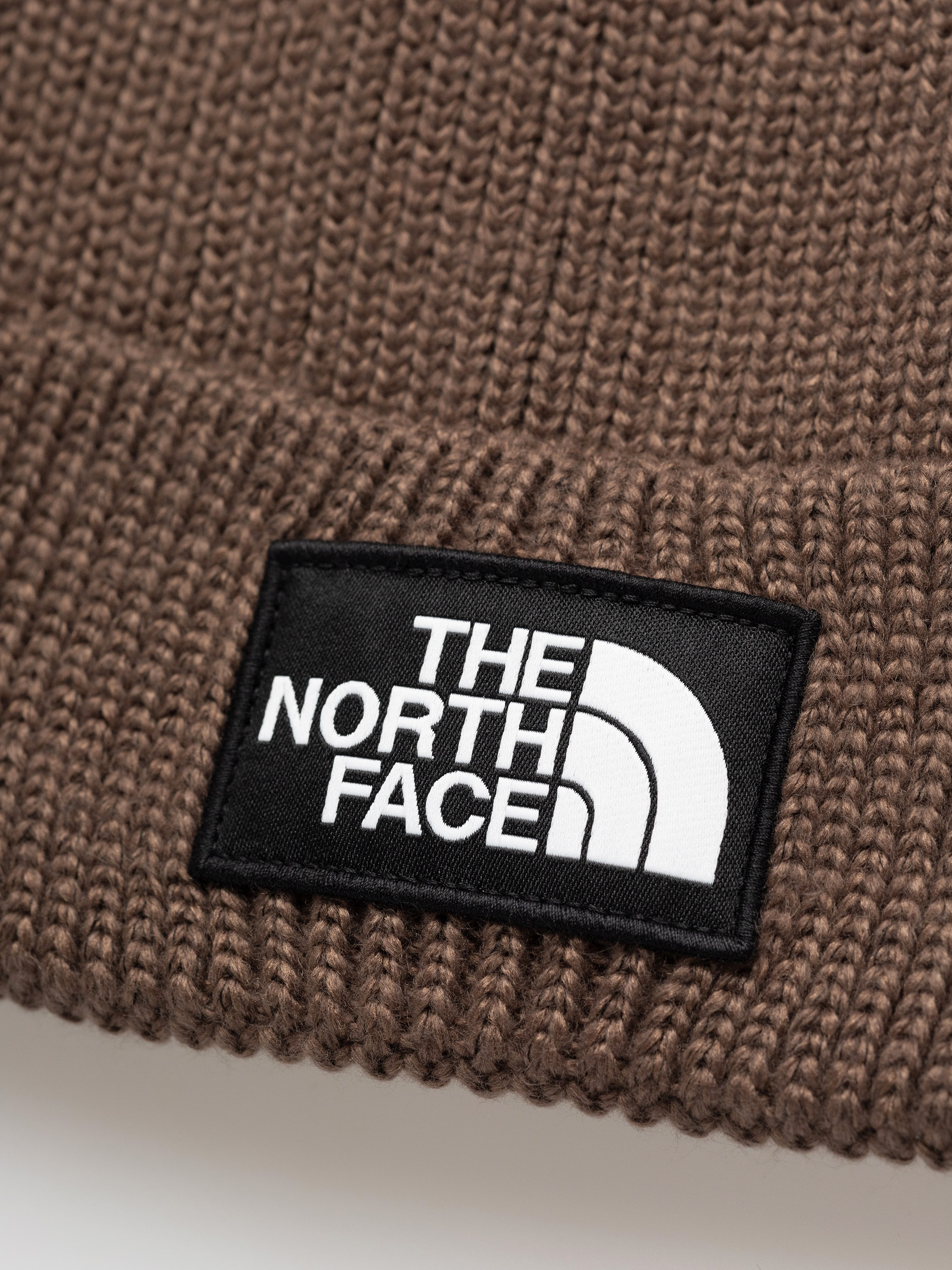 The North Face Beanie Tnf Logo Box Cuffed (smokey brown)