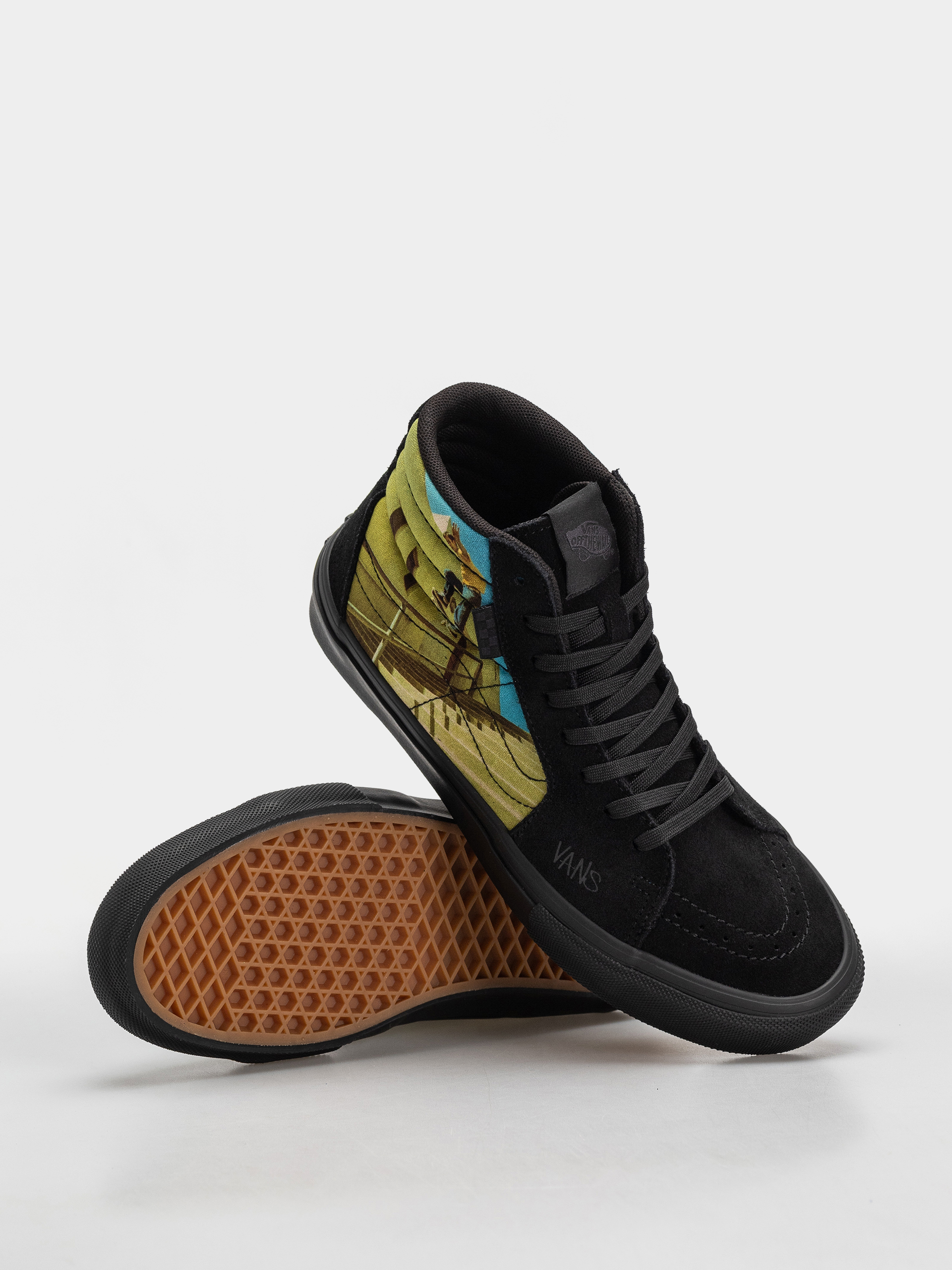 Vans Skate Sk8 Hi Shoes (black/multi)