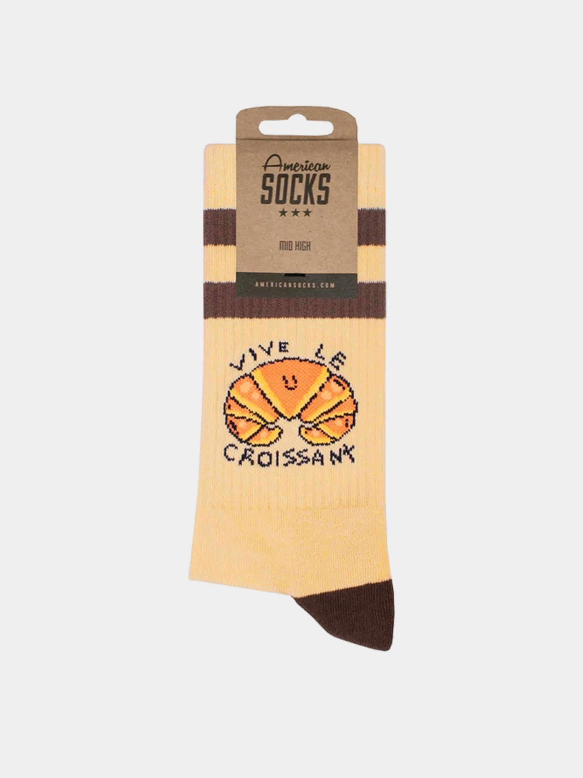 American Socks Socks Vive Le Croissant