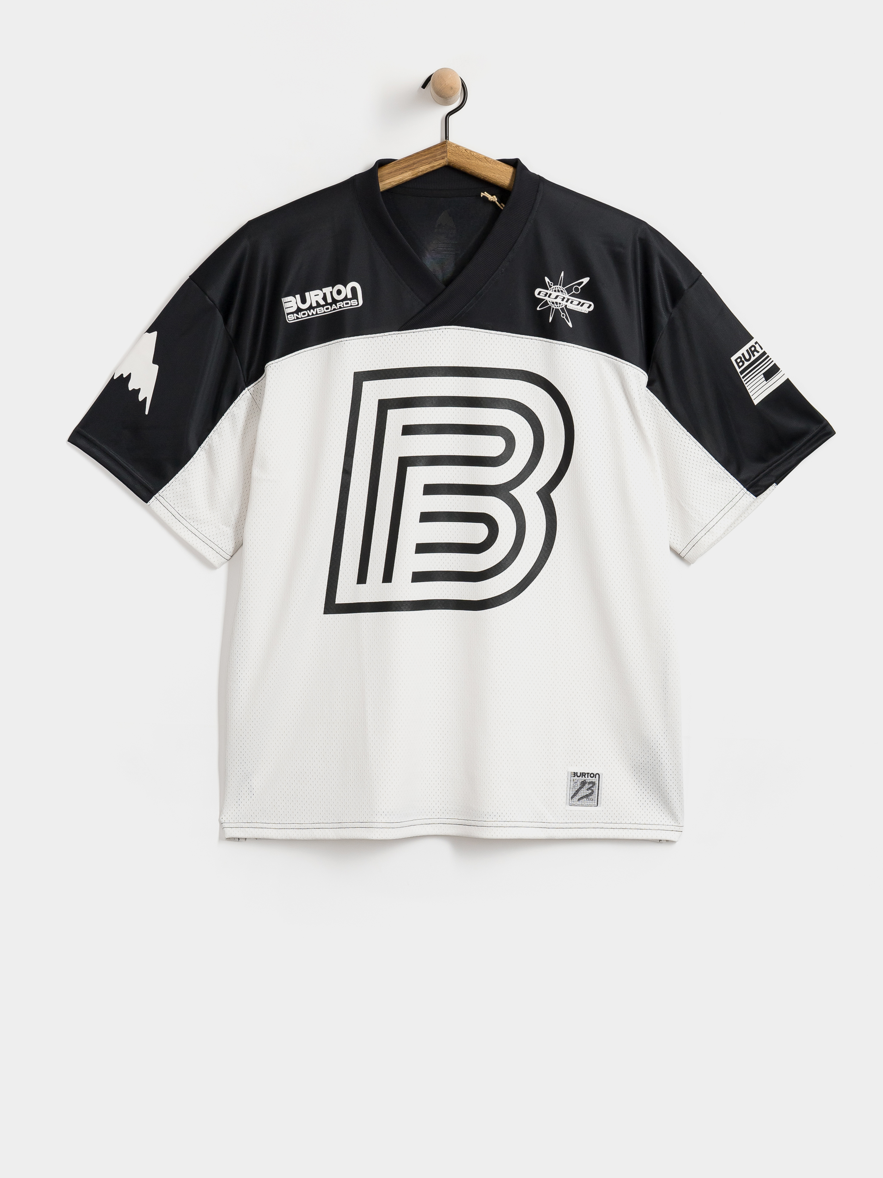 Burton X Zeb Jersey T-shirt (stout white/true black)