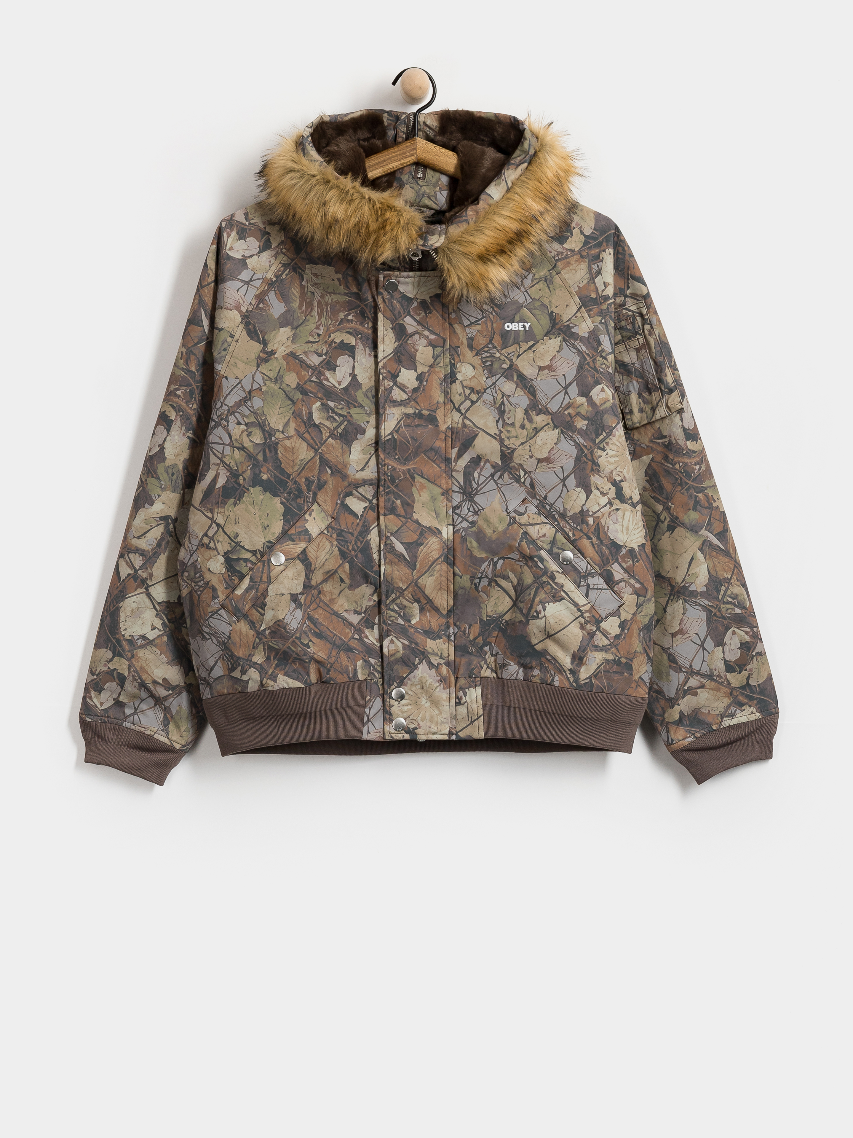 OBEY Jacket N-2B (fence camo)
