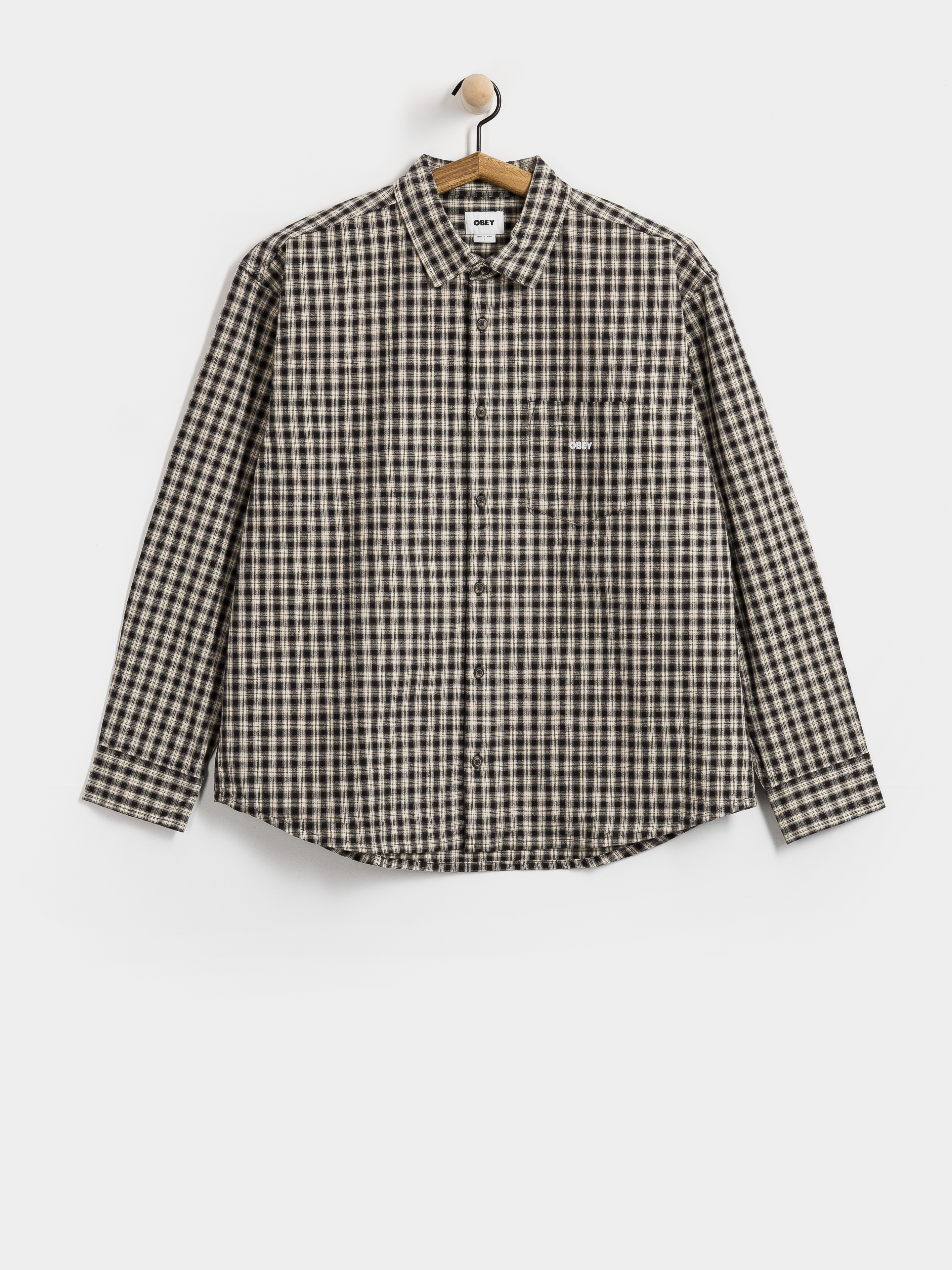 OBEY Shirt Bigwig Axel (black multi)