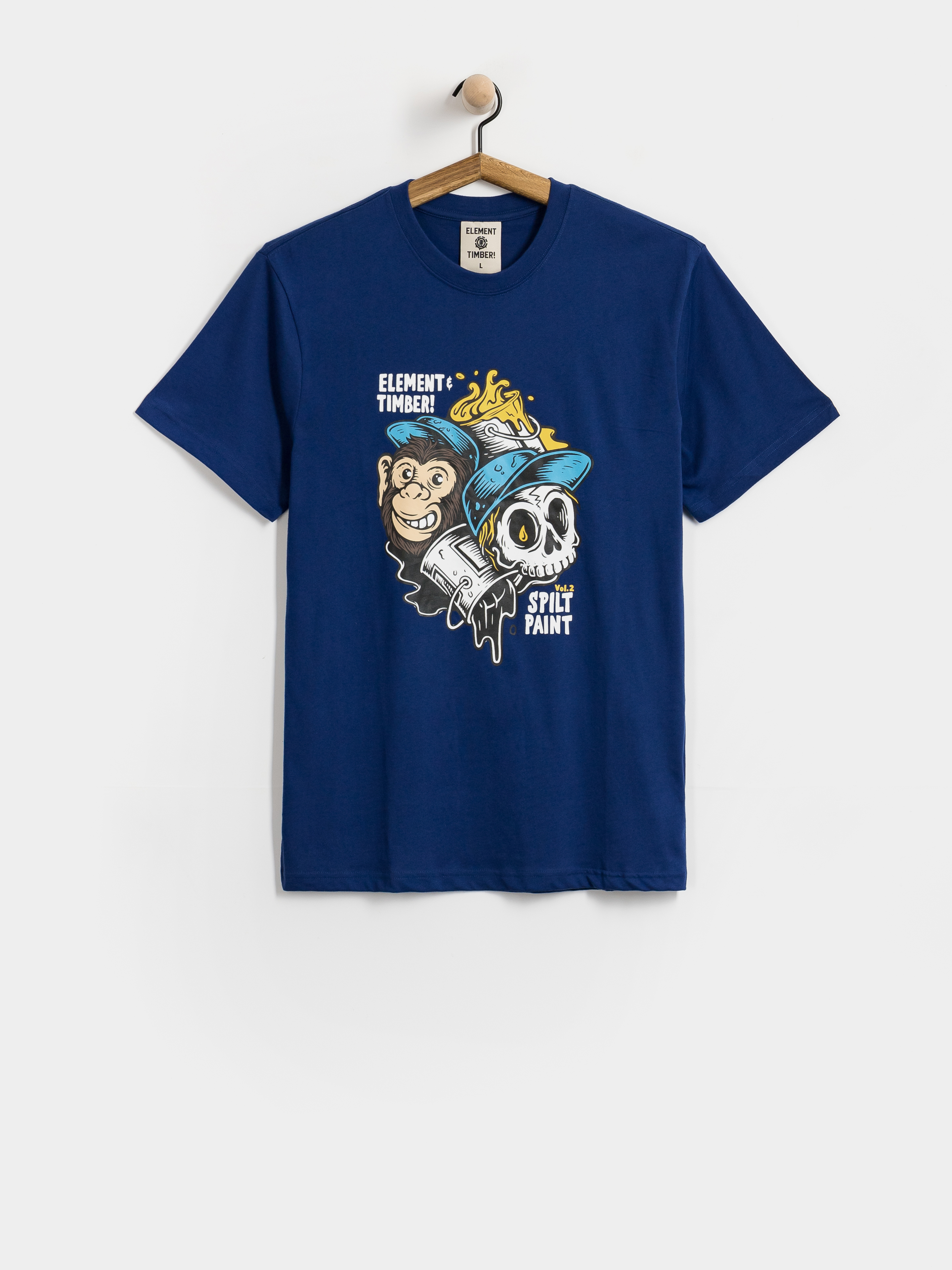 Element T-Shirt Timber Flow (bellweather blue)