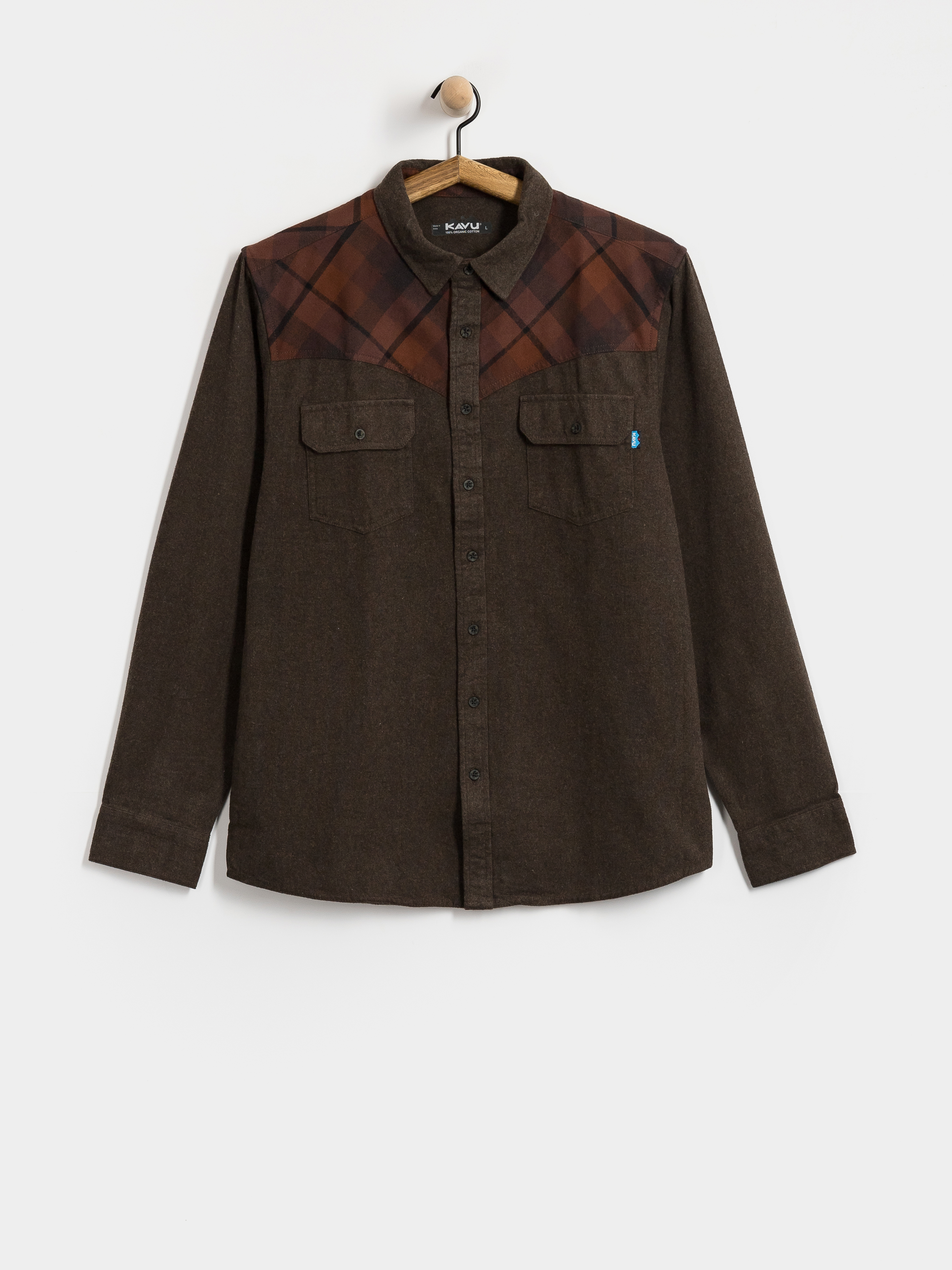 Kavu Buckarooski Shirt (cocoa bean)