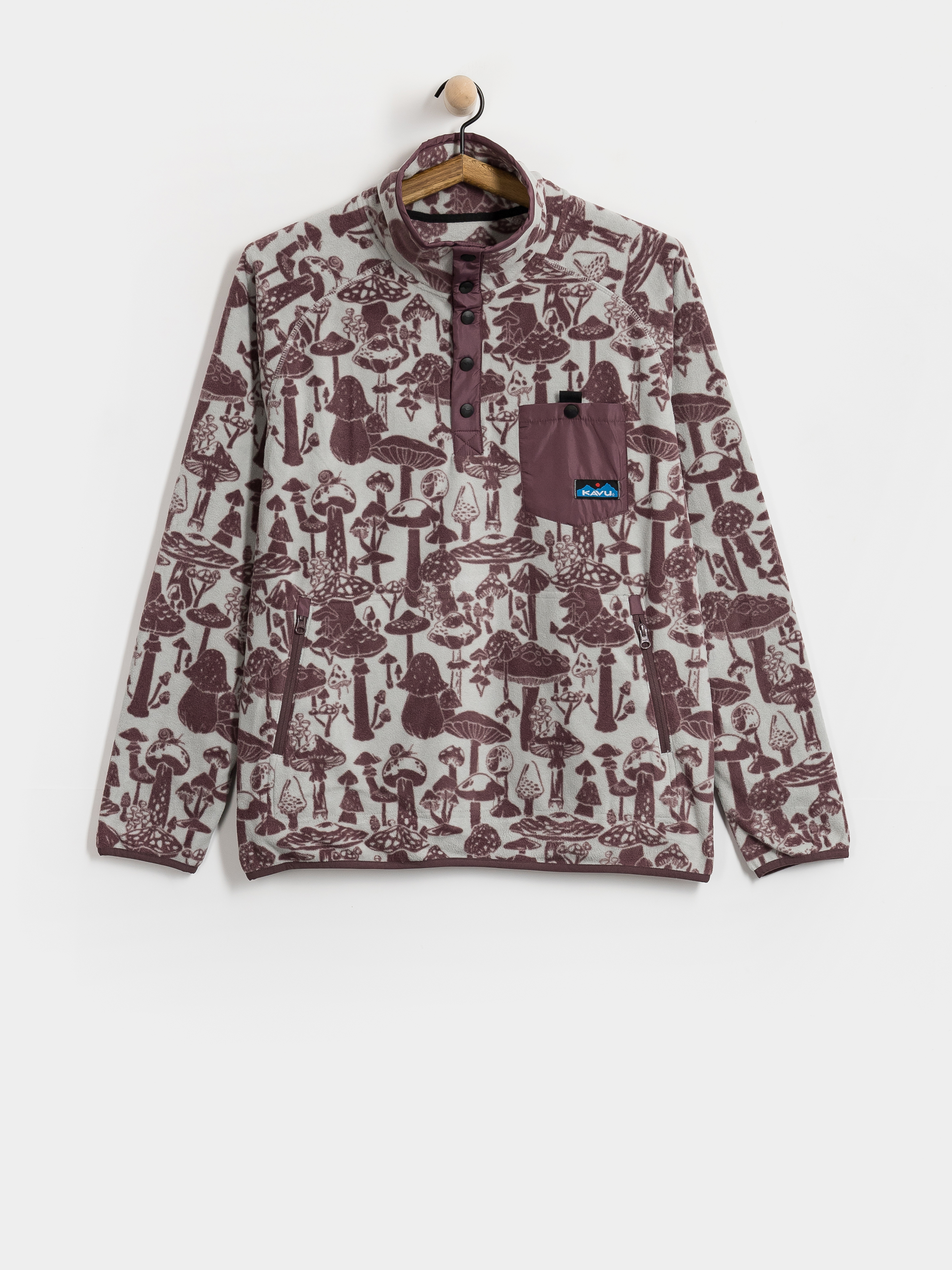 Kavu Fleece Jacke Teannaway (lunar shroom)