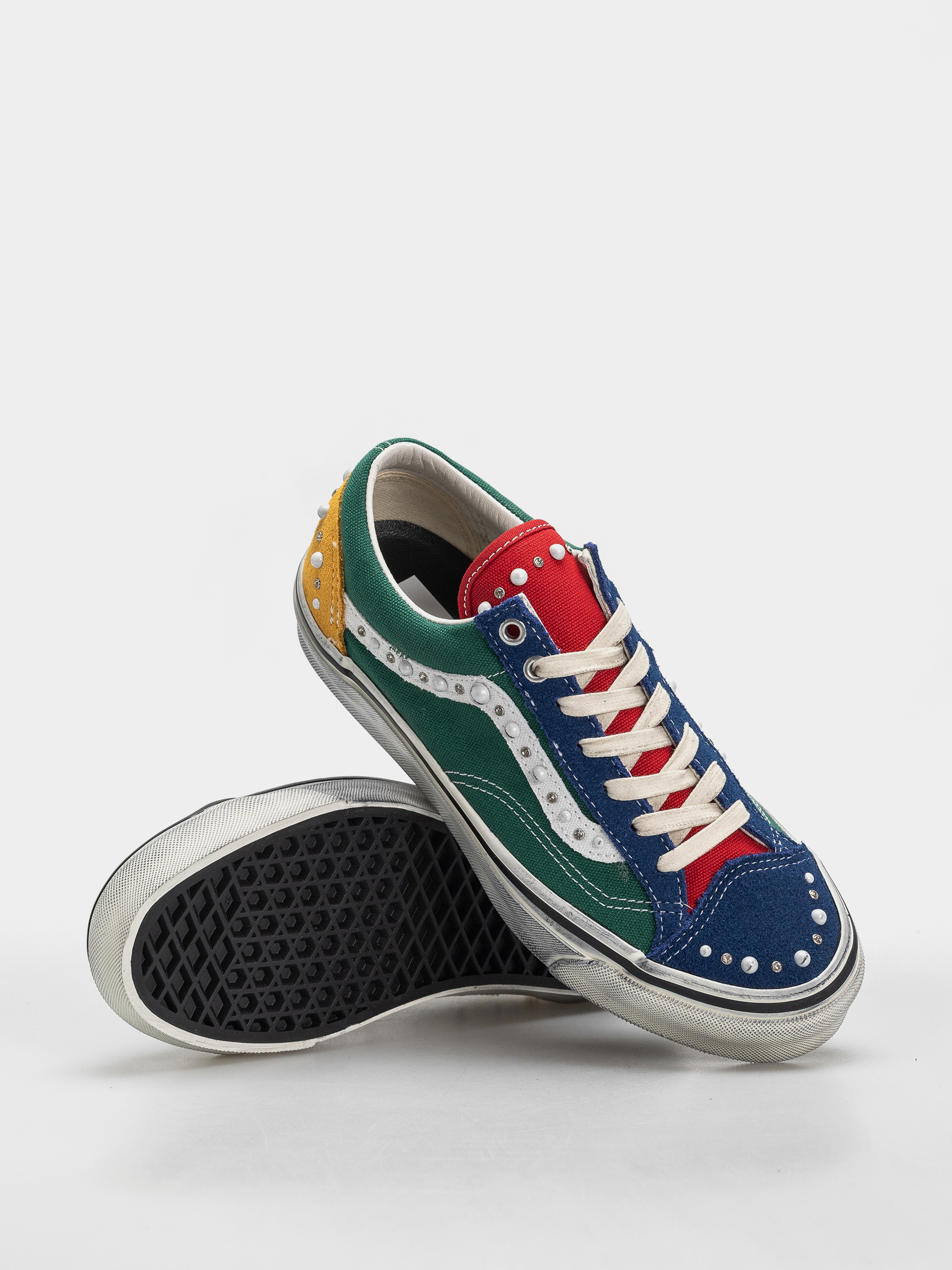 Vans Lx Old Skool 36 Schuhe (green/multi)