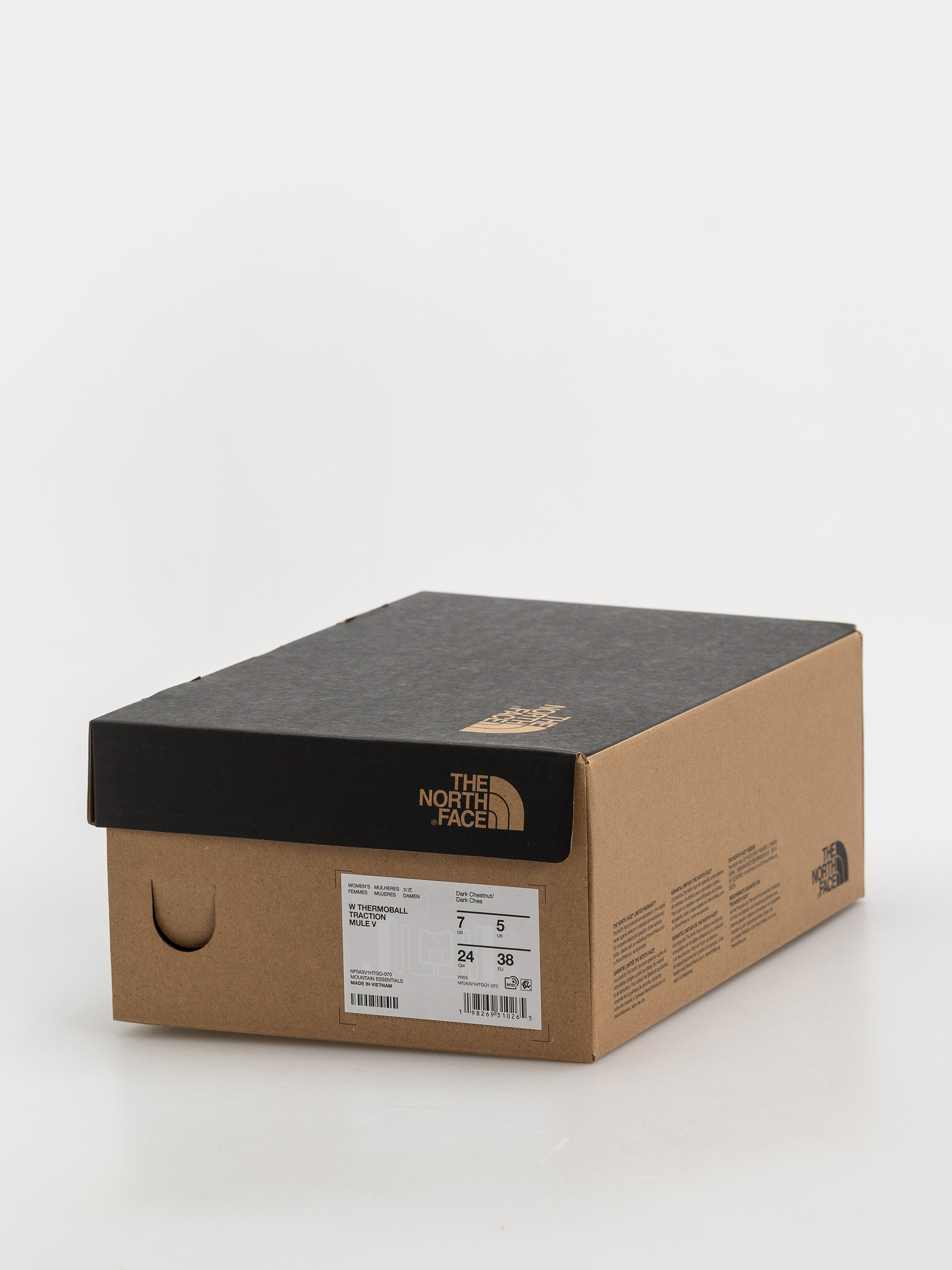 The North Face Shoes Thermoball Traction Mule V Wmn (dark chestnut/dark chestnut)