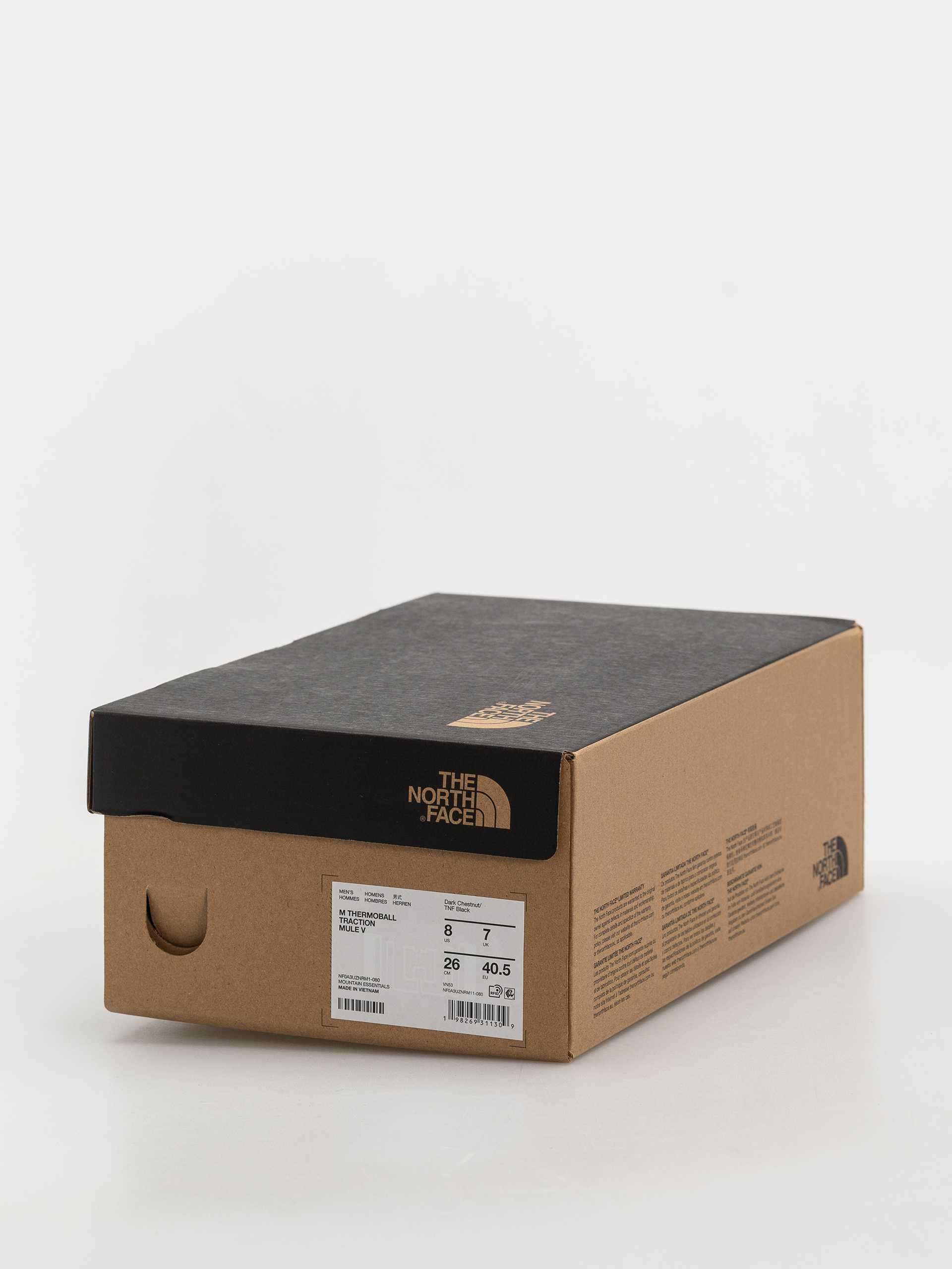 The North Face Schuhe Thermoball Traction Mule V (dark chestnut/tnf black)