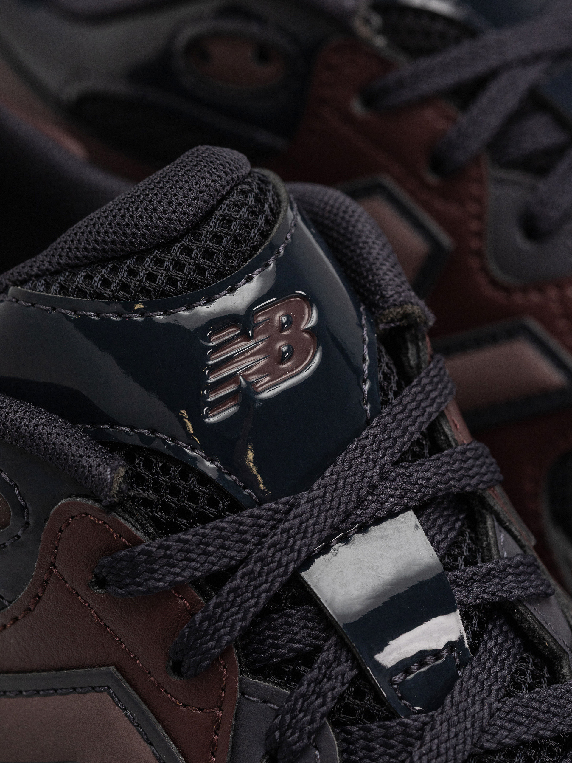 New Balance Shoes 983 (cherry leather/dark night)