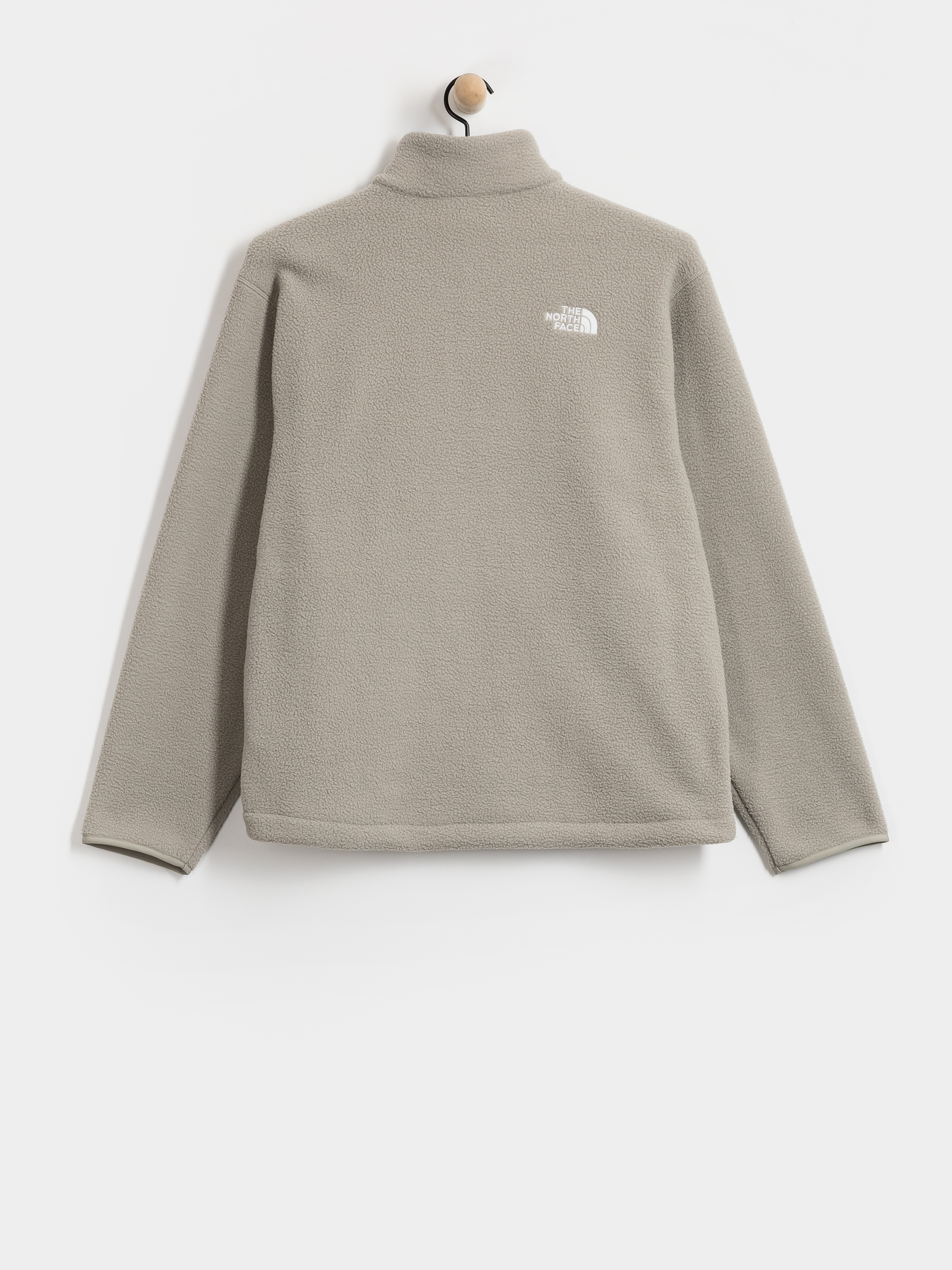 Mens The North Face Fleeski Fleece  (stone slab)