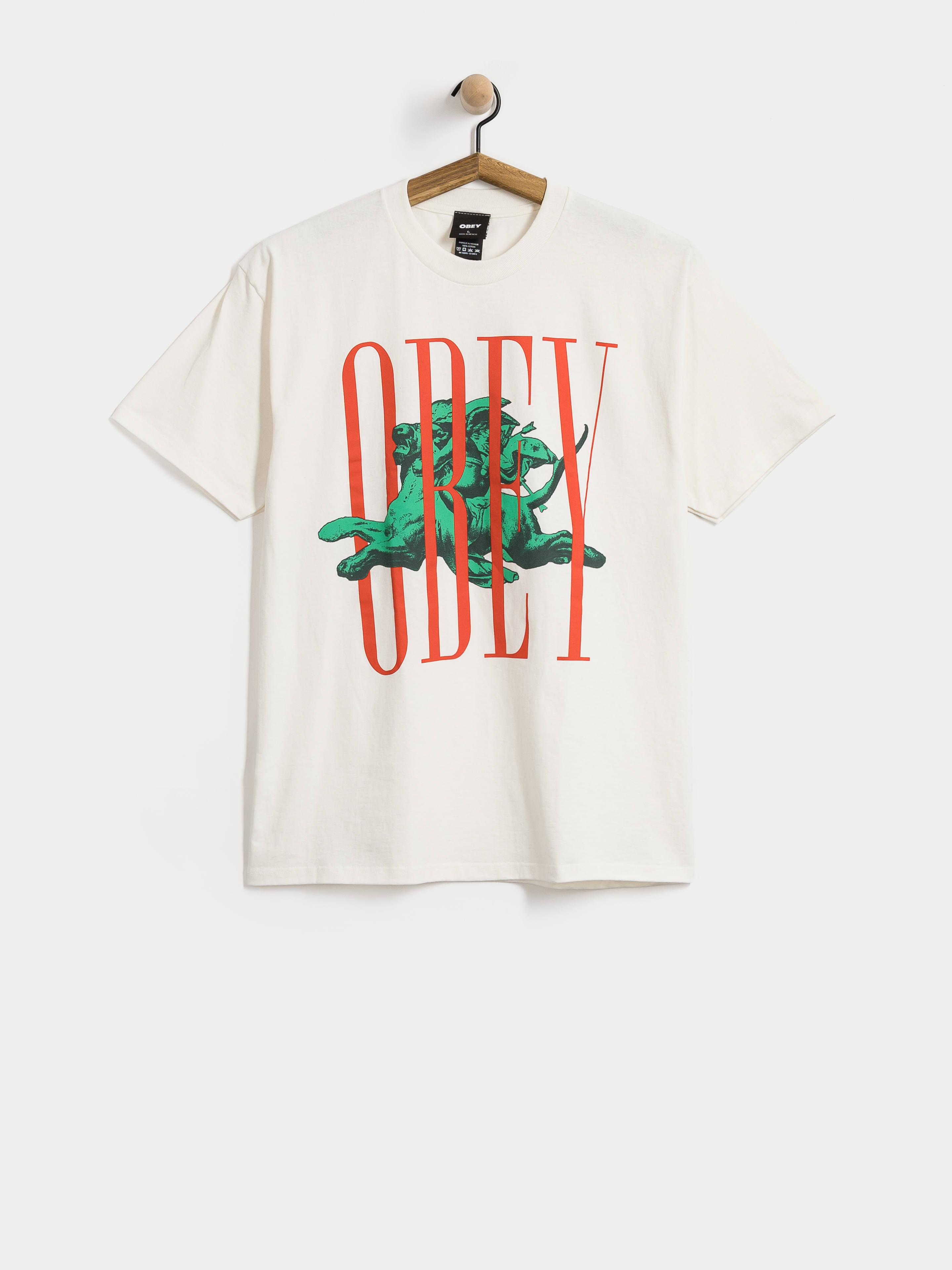 OBEY Pillars T-shirt (vintage white)