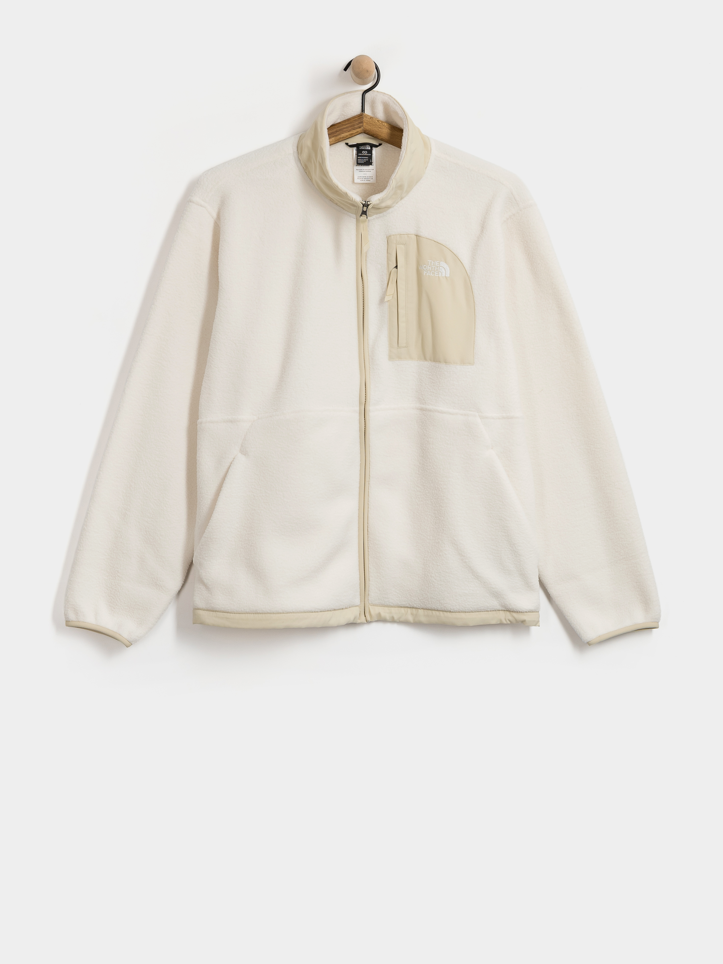 The North Face Fleece Jacke Yumiori Off Peak (white dune/desert stone)