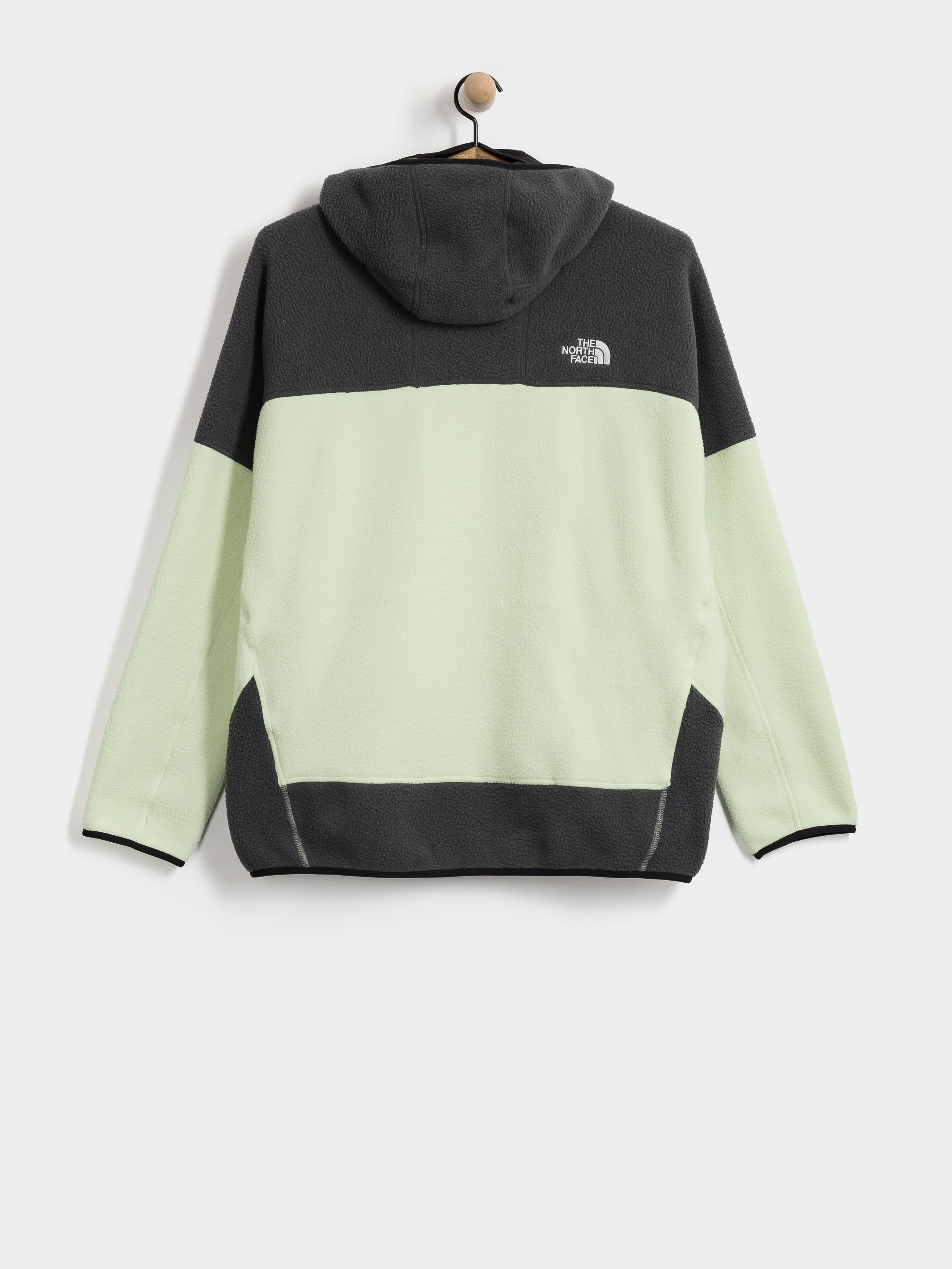 The North Face Sweatshirt Nse Full Zip Mask Fleece (calcified lime/anthraci)