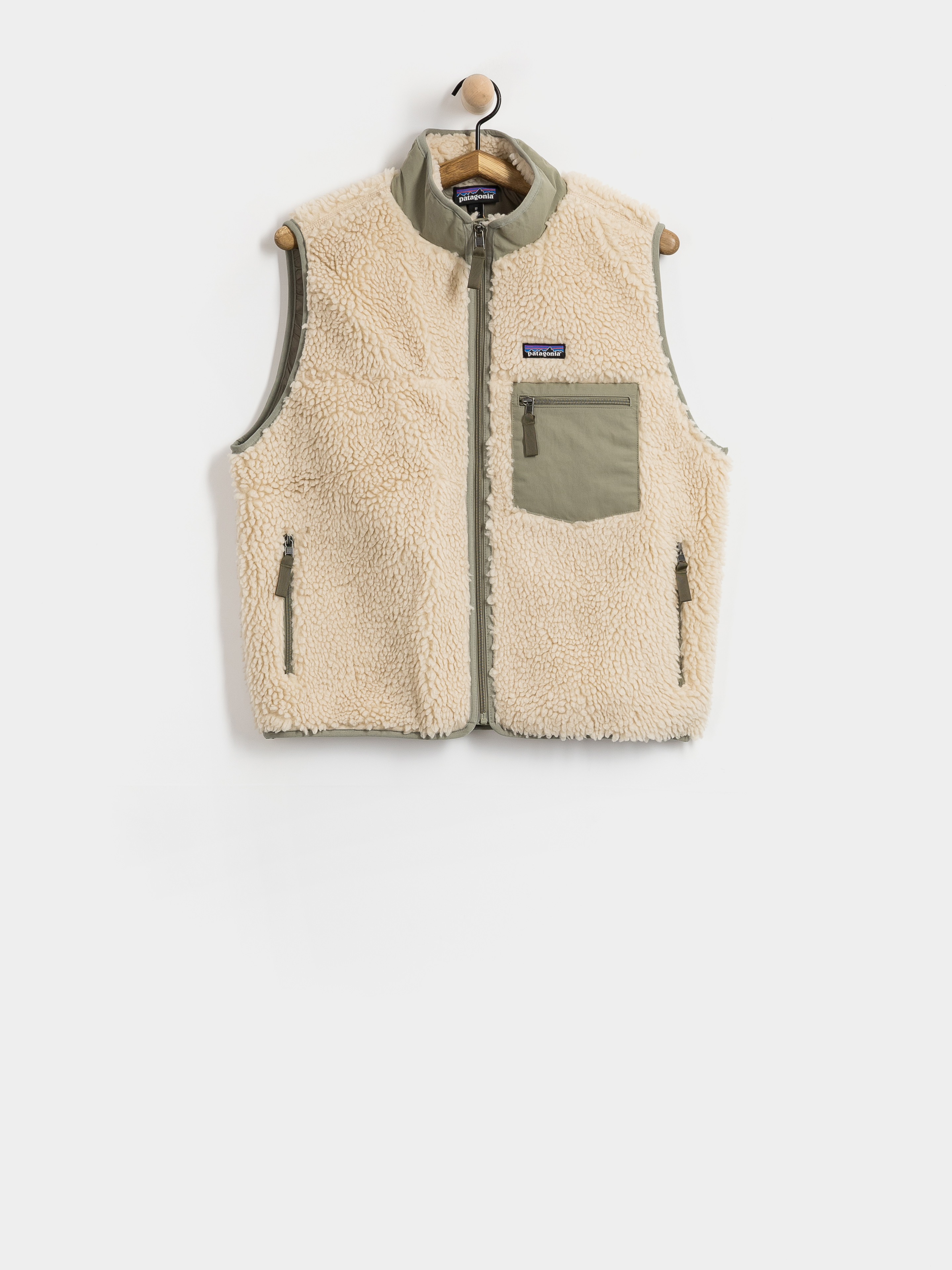Patagonia Vest Classic Retro X Wmn (dark natural w/river rock green)