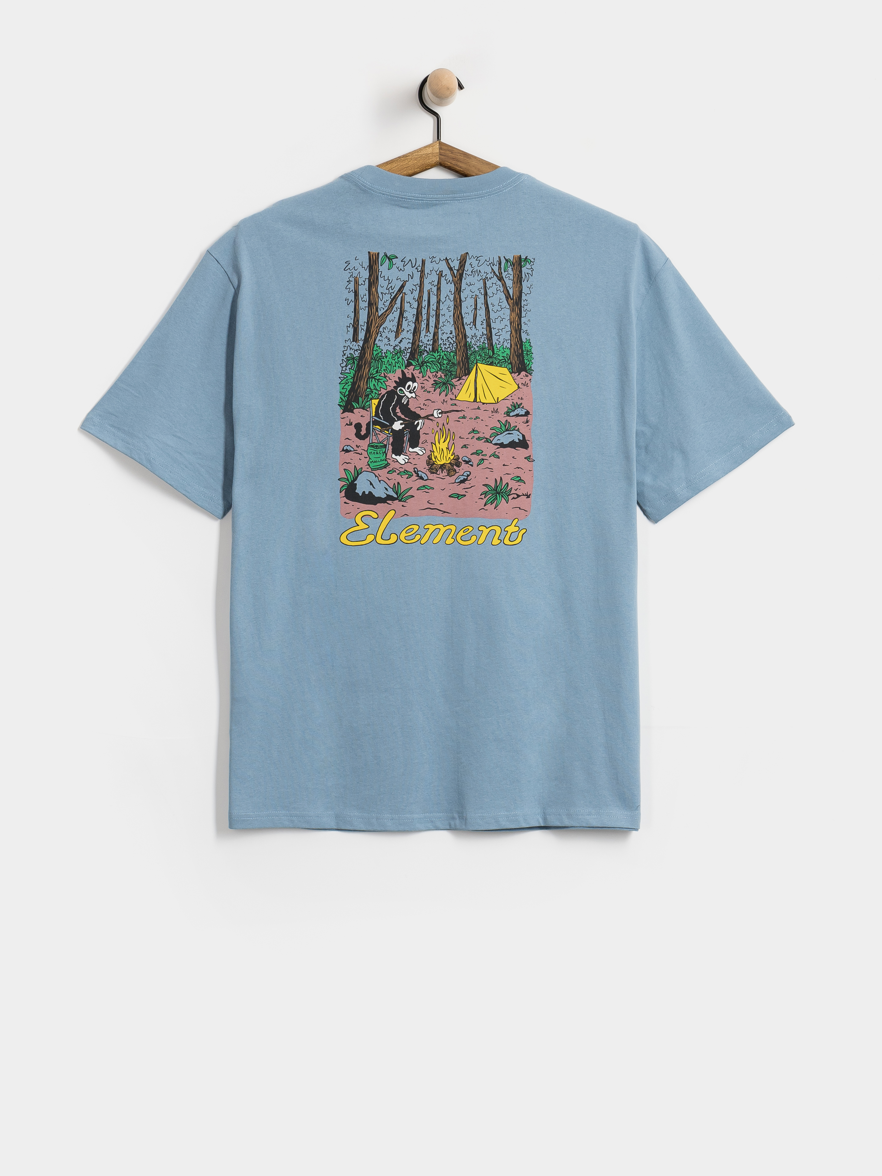 Element T-Shirt Marshmallo (faded denim)