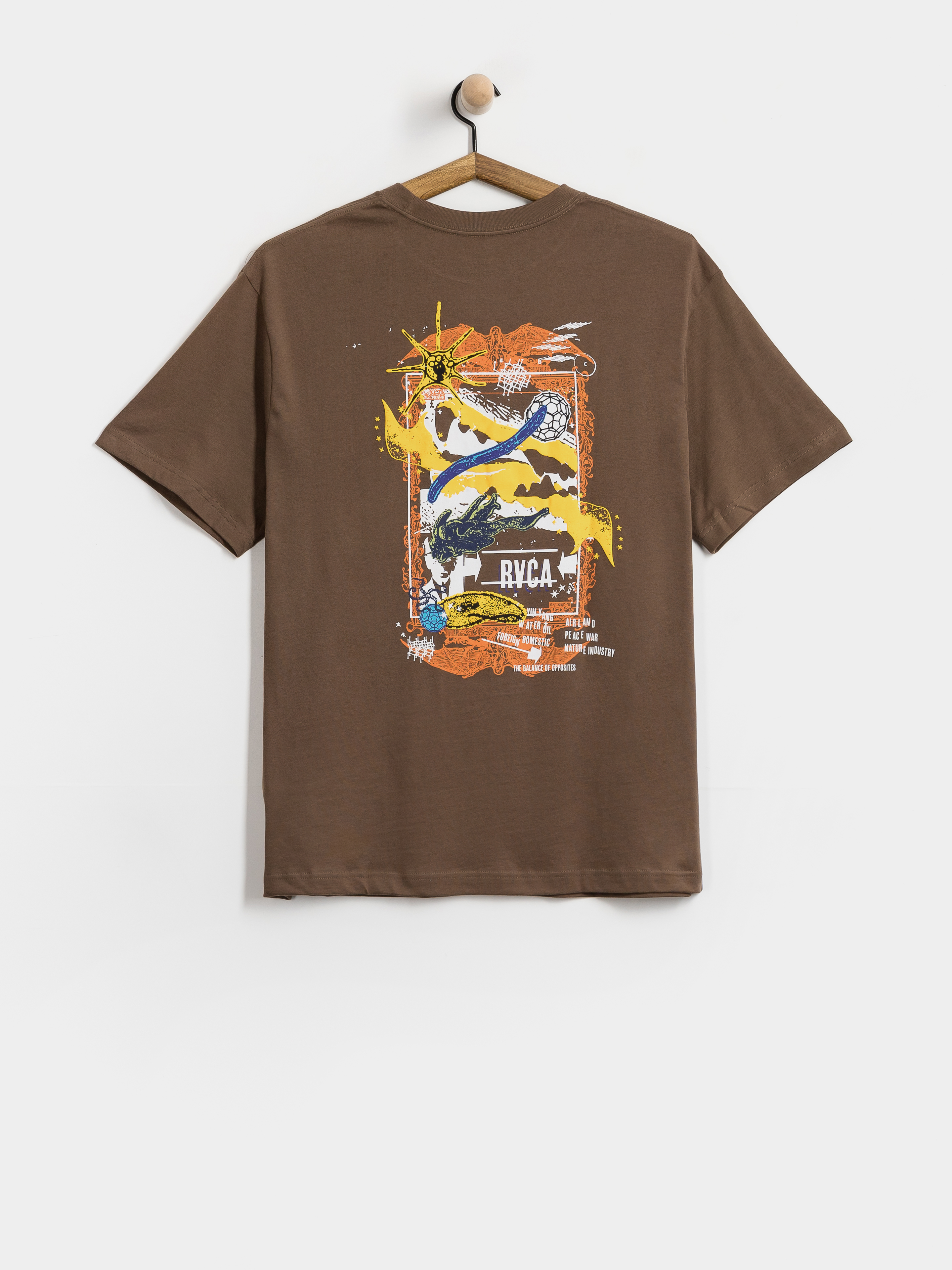 RVCA Rvca Mash Up T-shirt (wood)