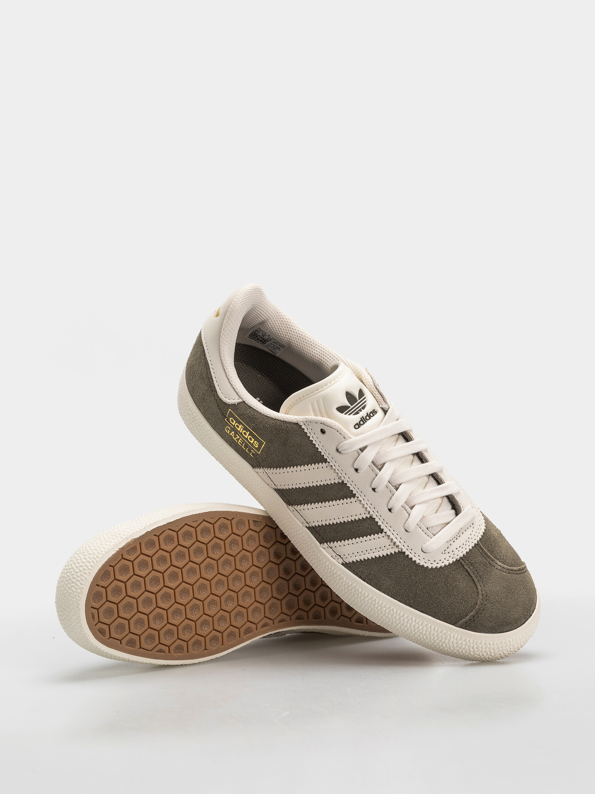 adidas Gazelle Adv Shoes (olistr/cwhite/goldmt)