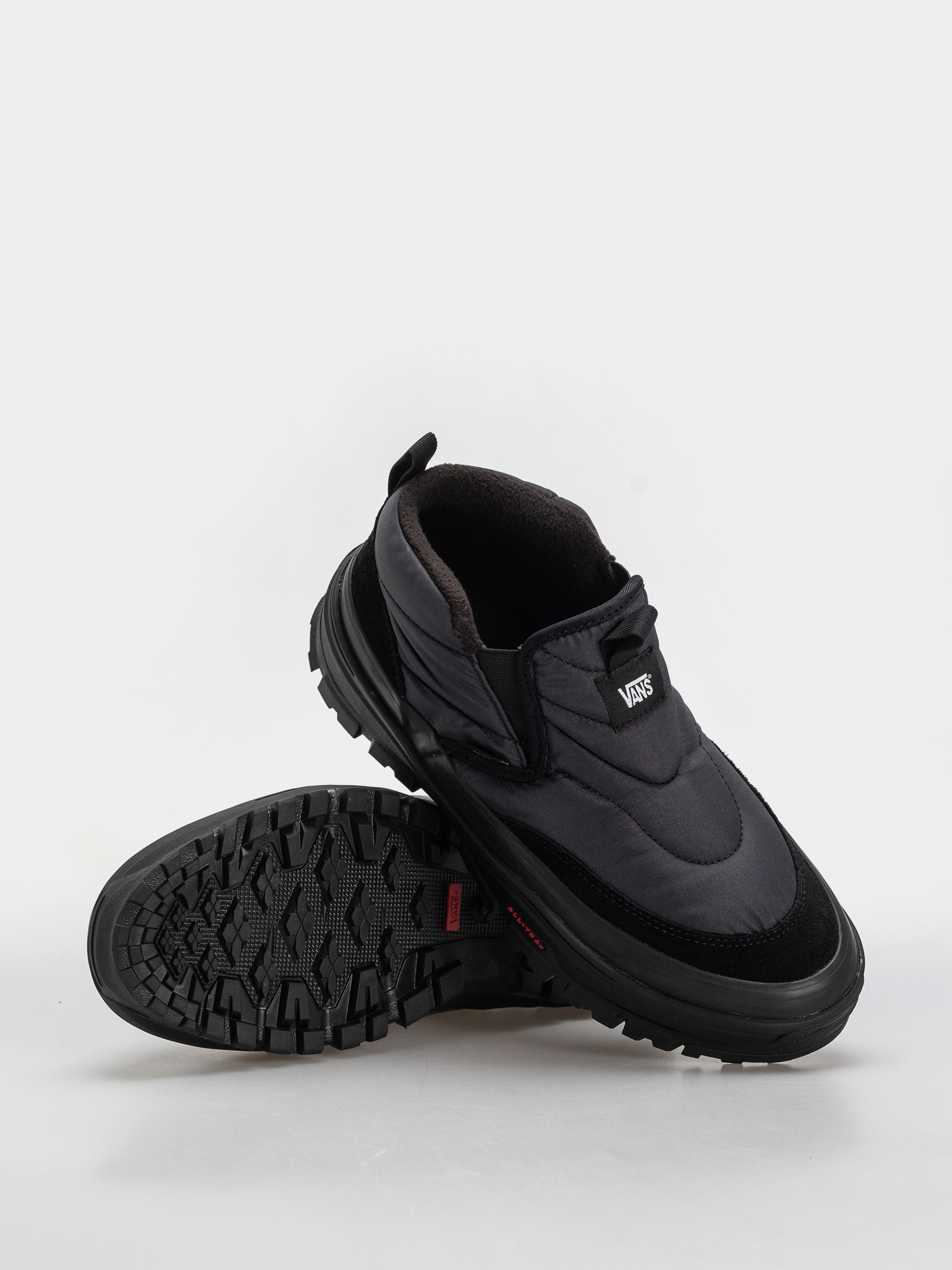 Vans Mid Slip Puff Shoes (black/black)