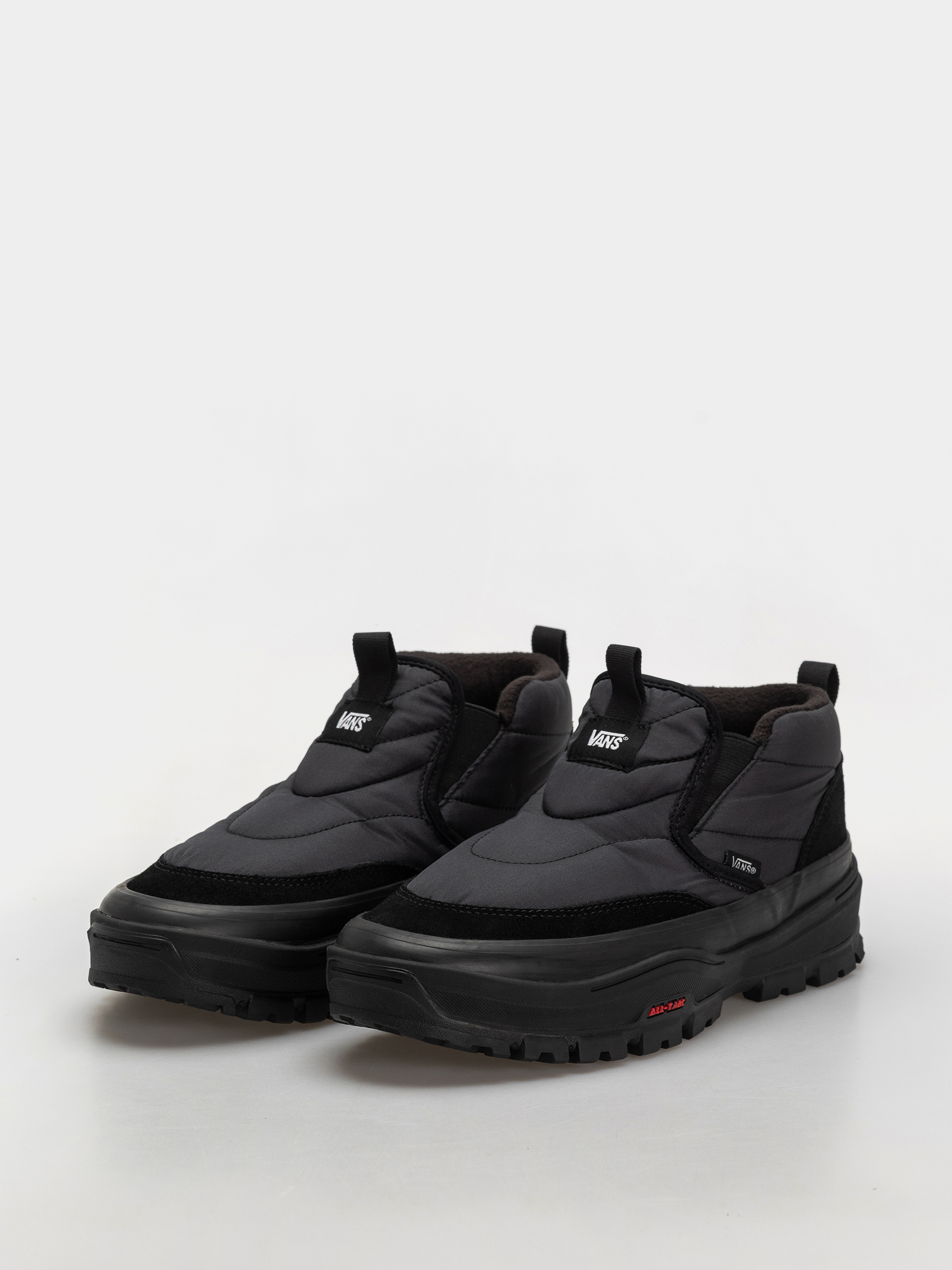 Vans Mid Slip Puff Schuhe (black/black)