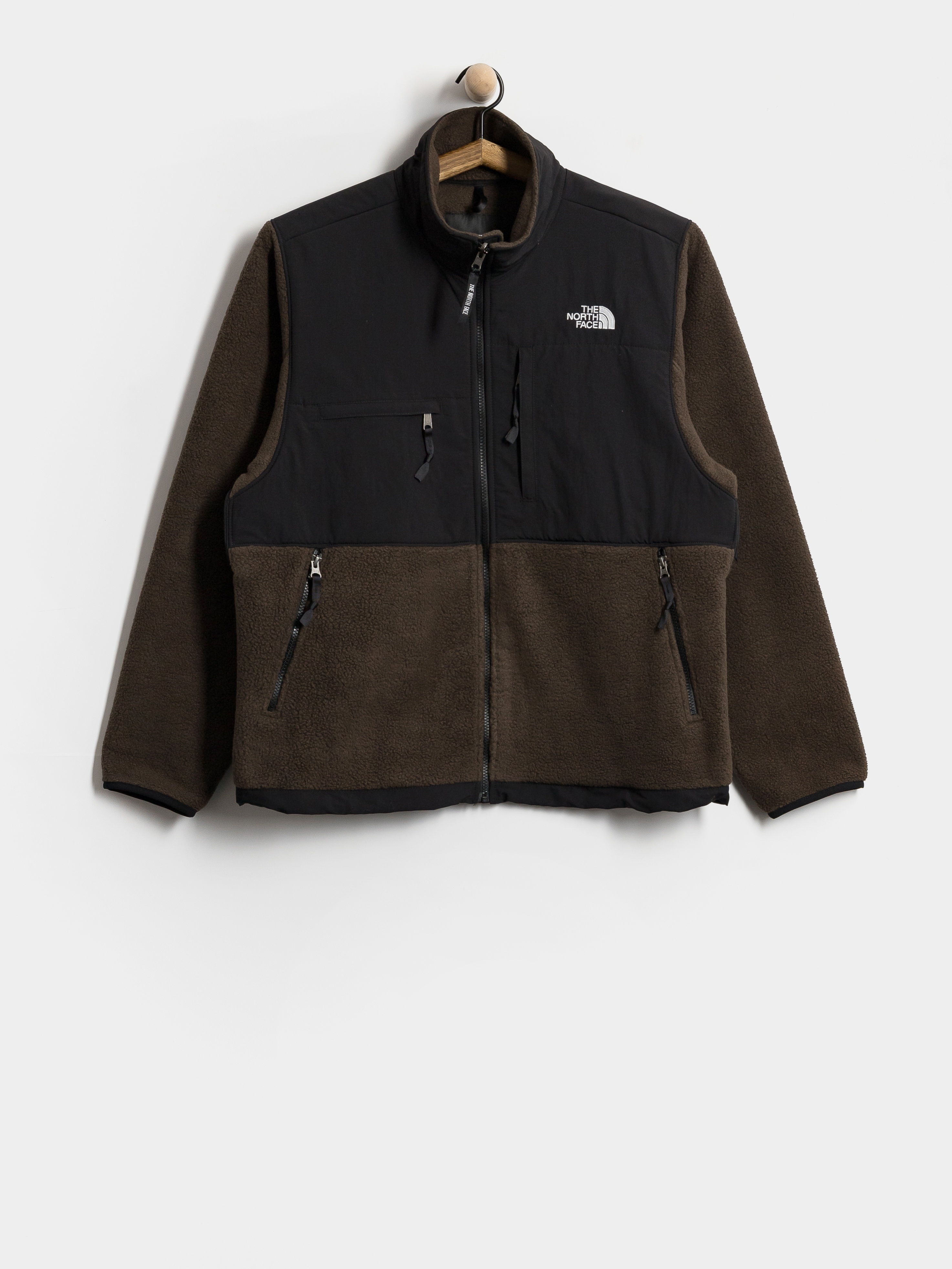 The North Face Retro Denali Jacke (dark chestnut/tnf black)