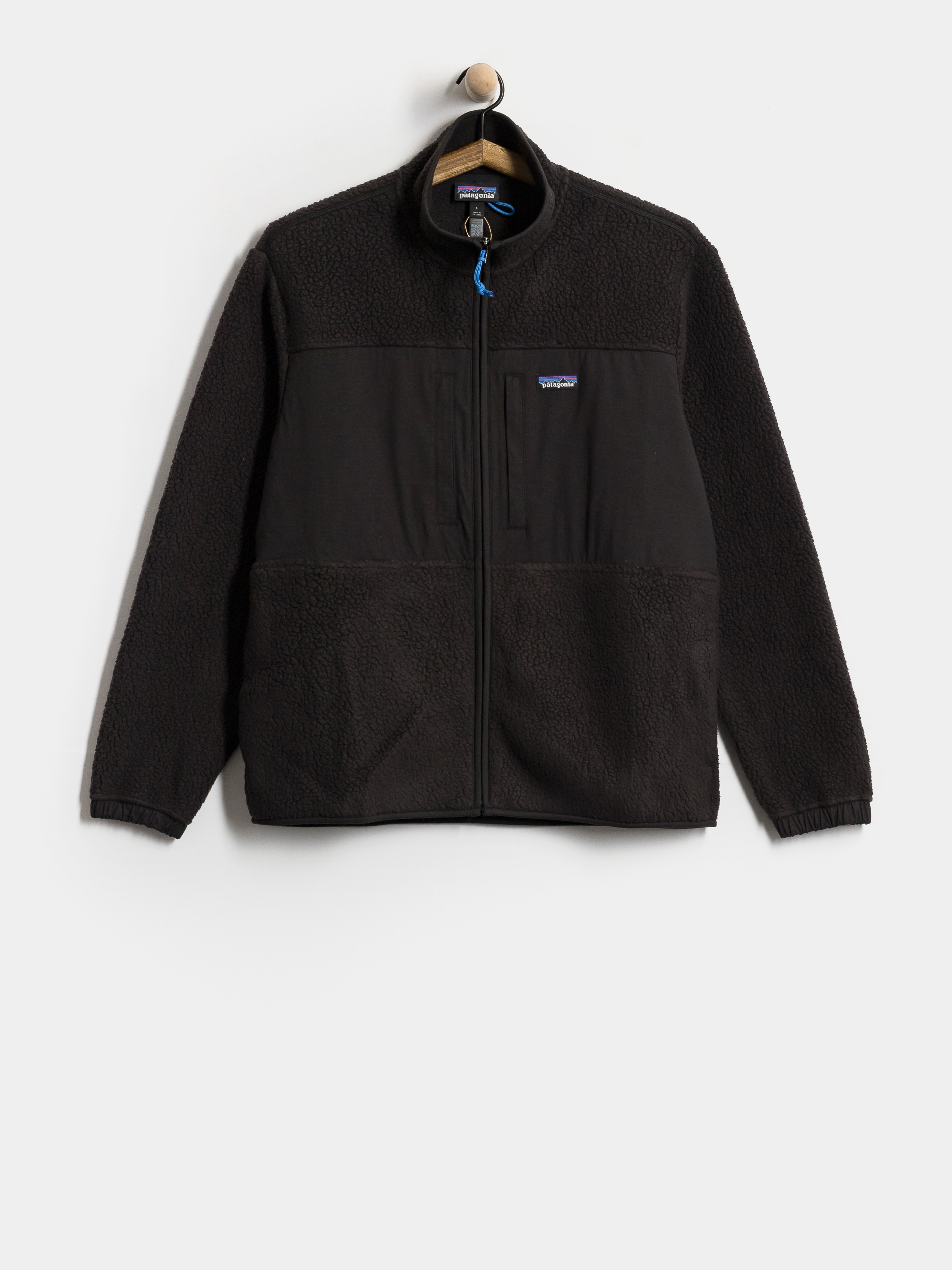 Patagonia Jacket Retro Pile Patch (black)