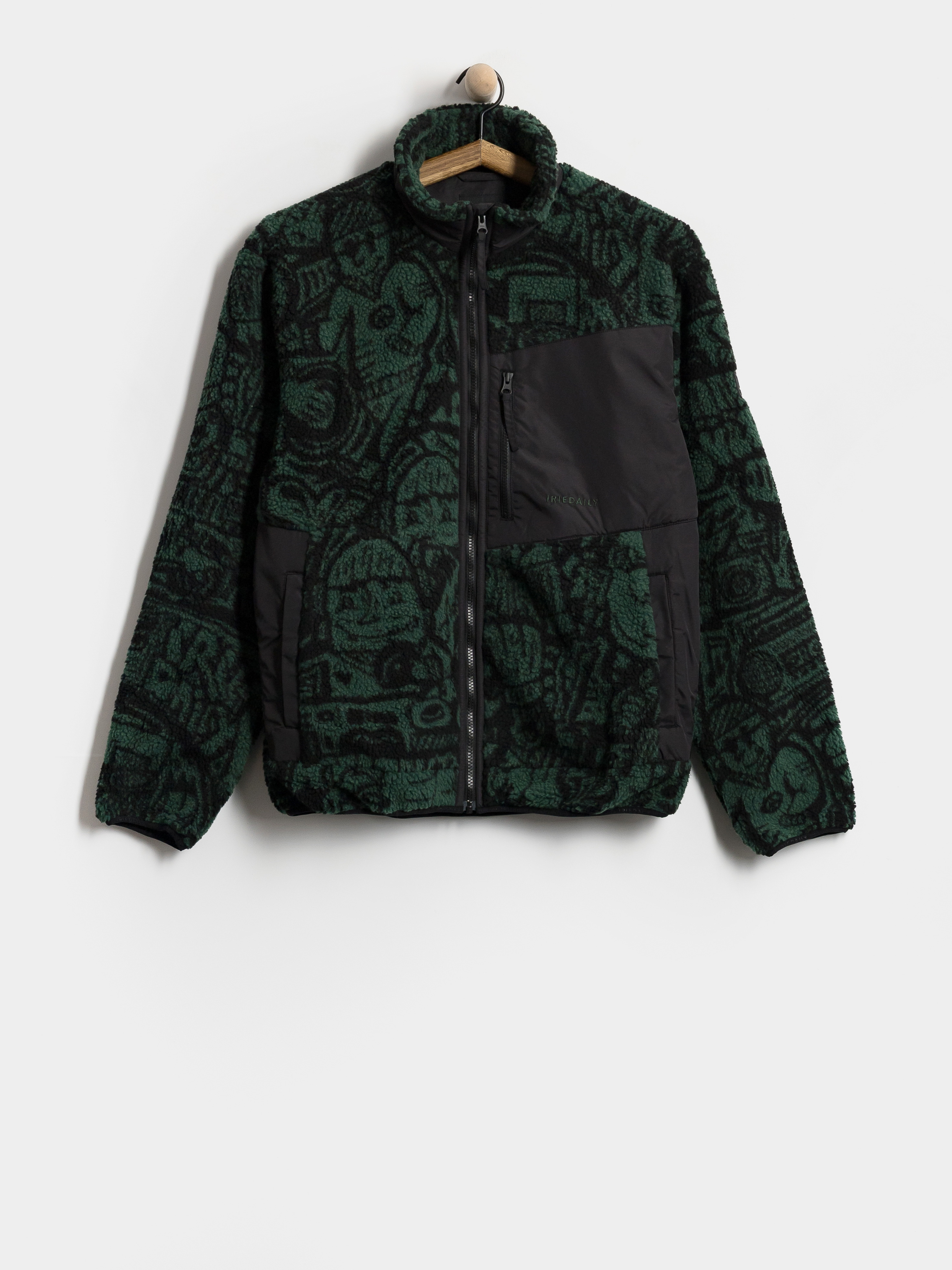 Iriedaily Fleece  Flawless (green black)