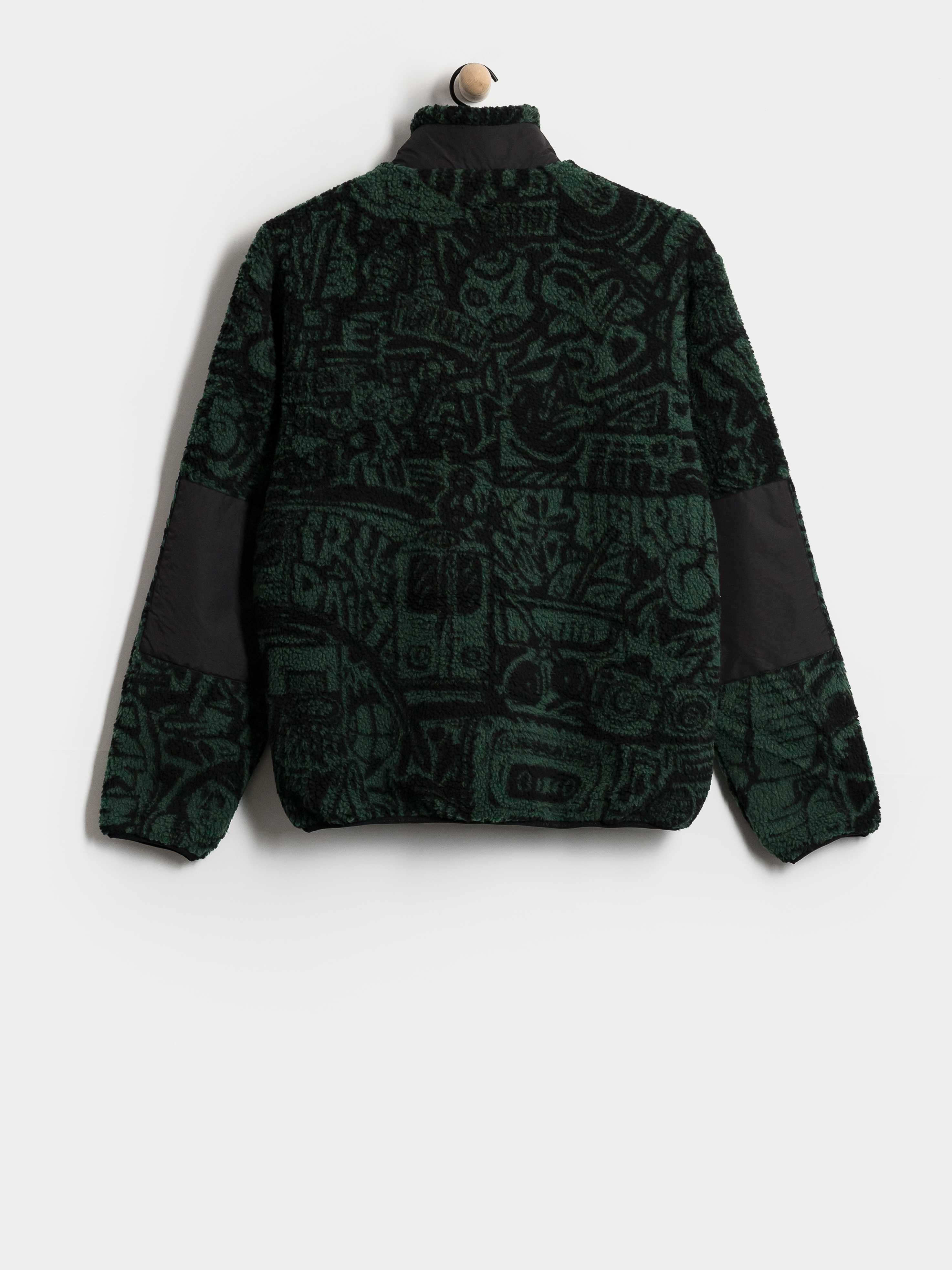 Herren Iriedaily Fleece Jacke Flawless (green black)