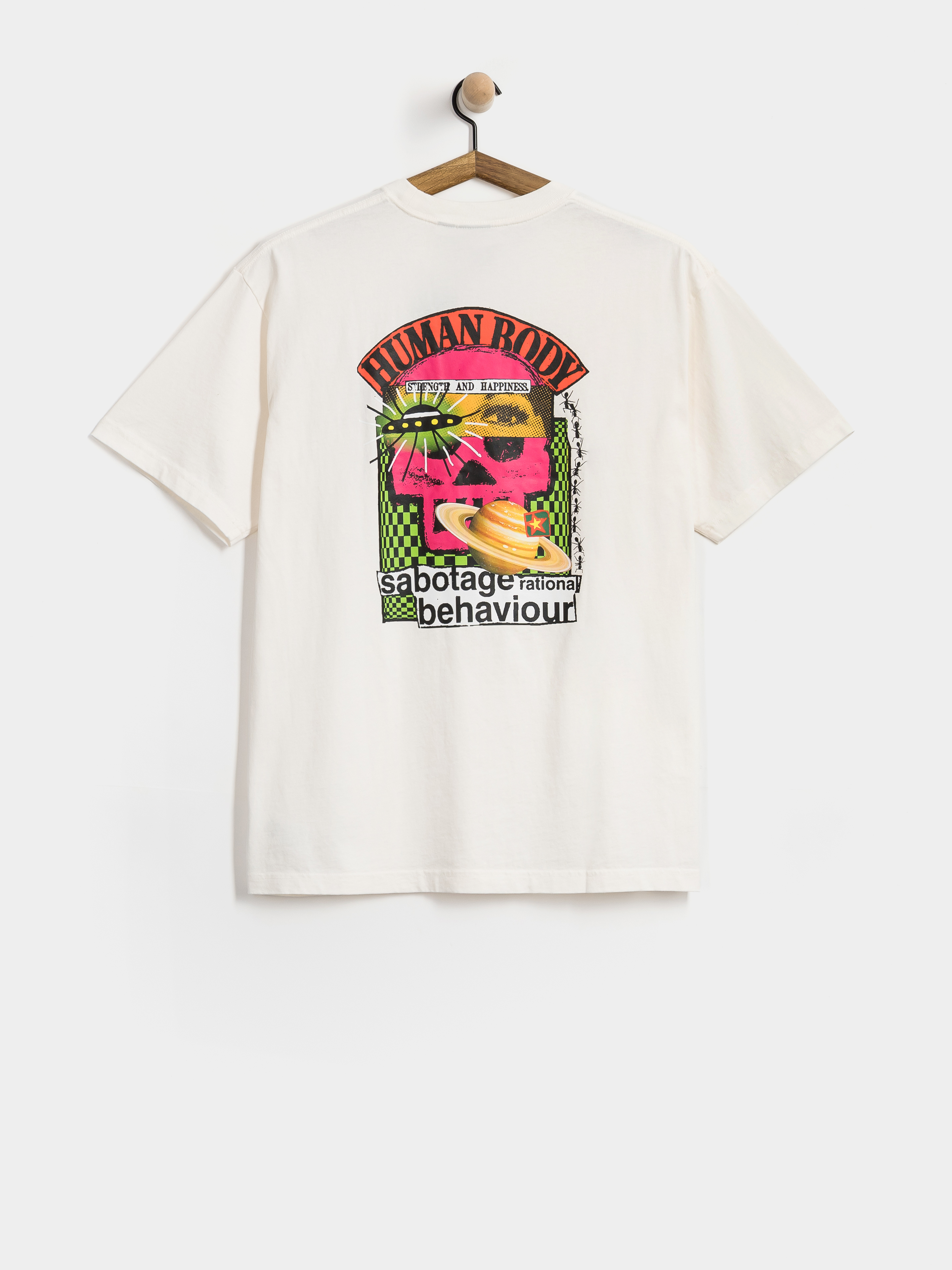 Vans Checkerboard Behaviour T-Shirt (egret)