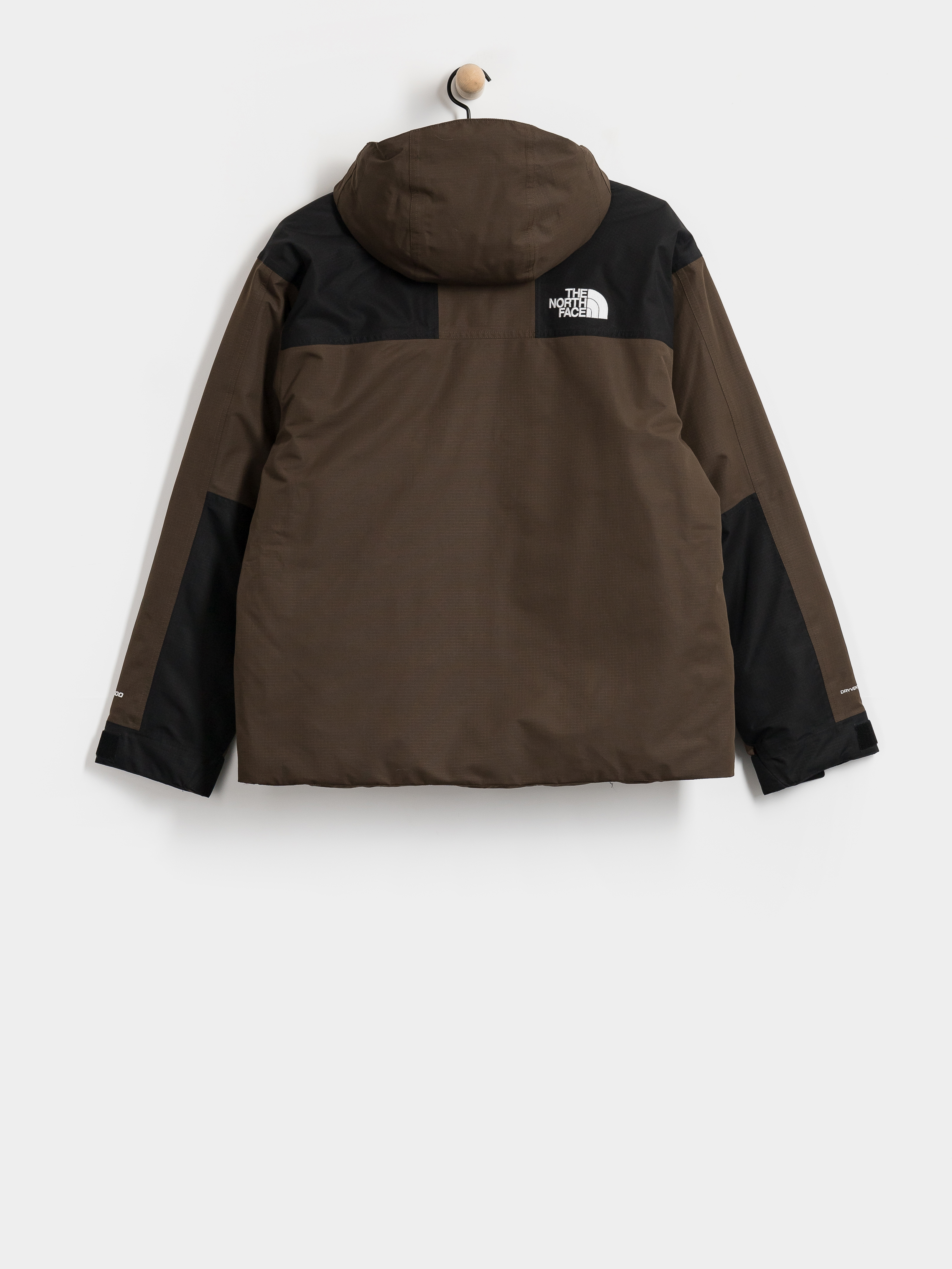 The North Face Mountain Down Jacke (dark chestnut/tnf black)