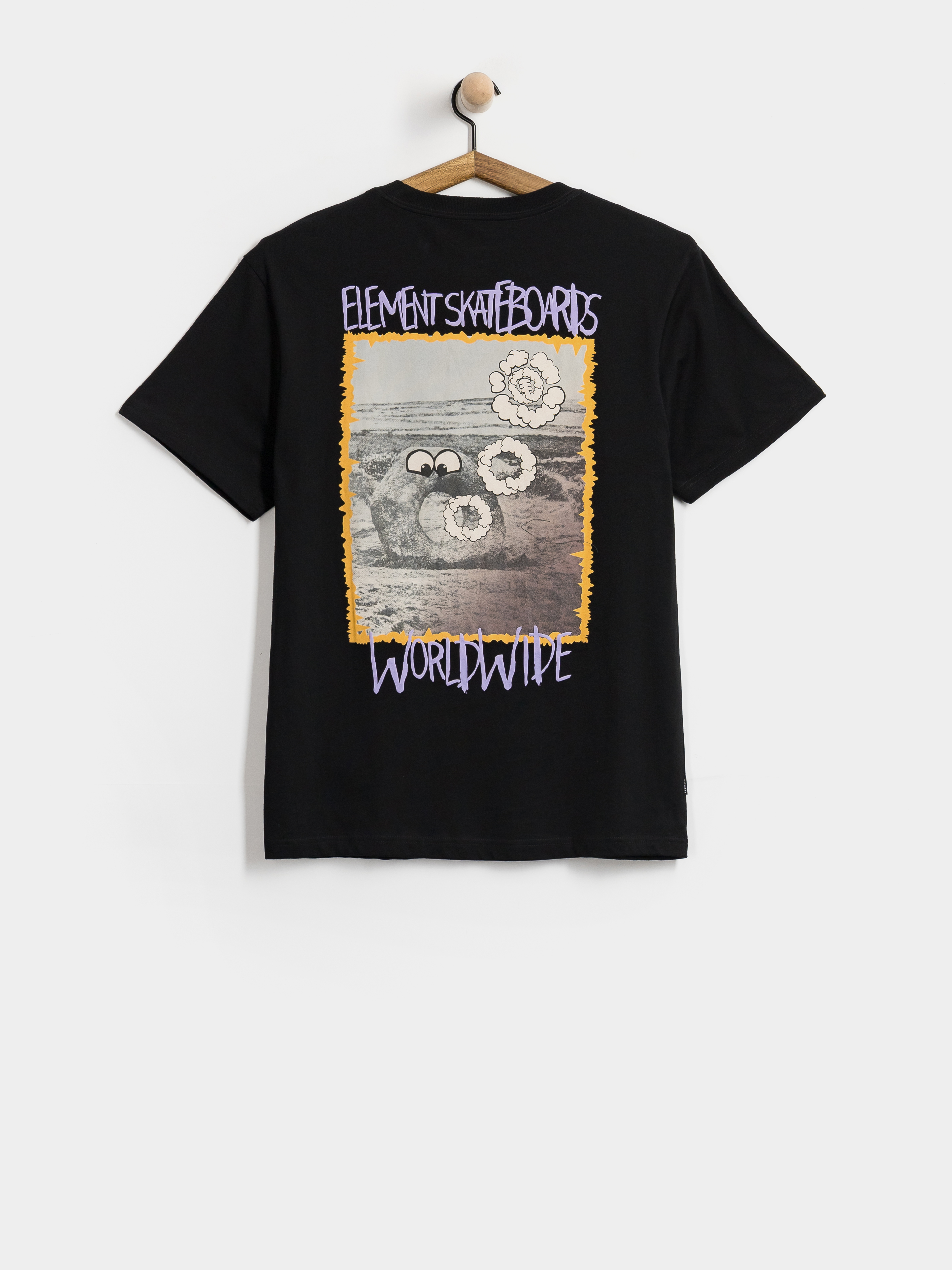 Element Couching T-Shirt (flint black)