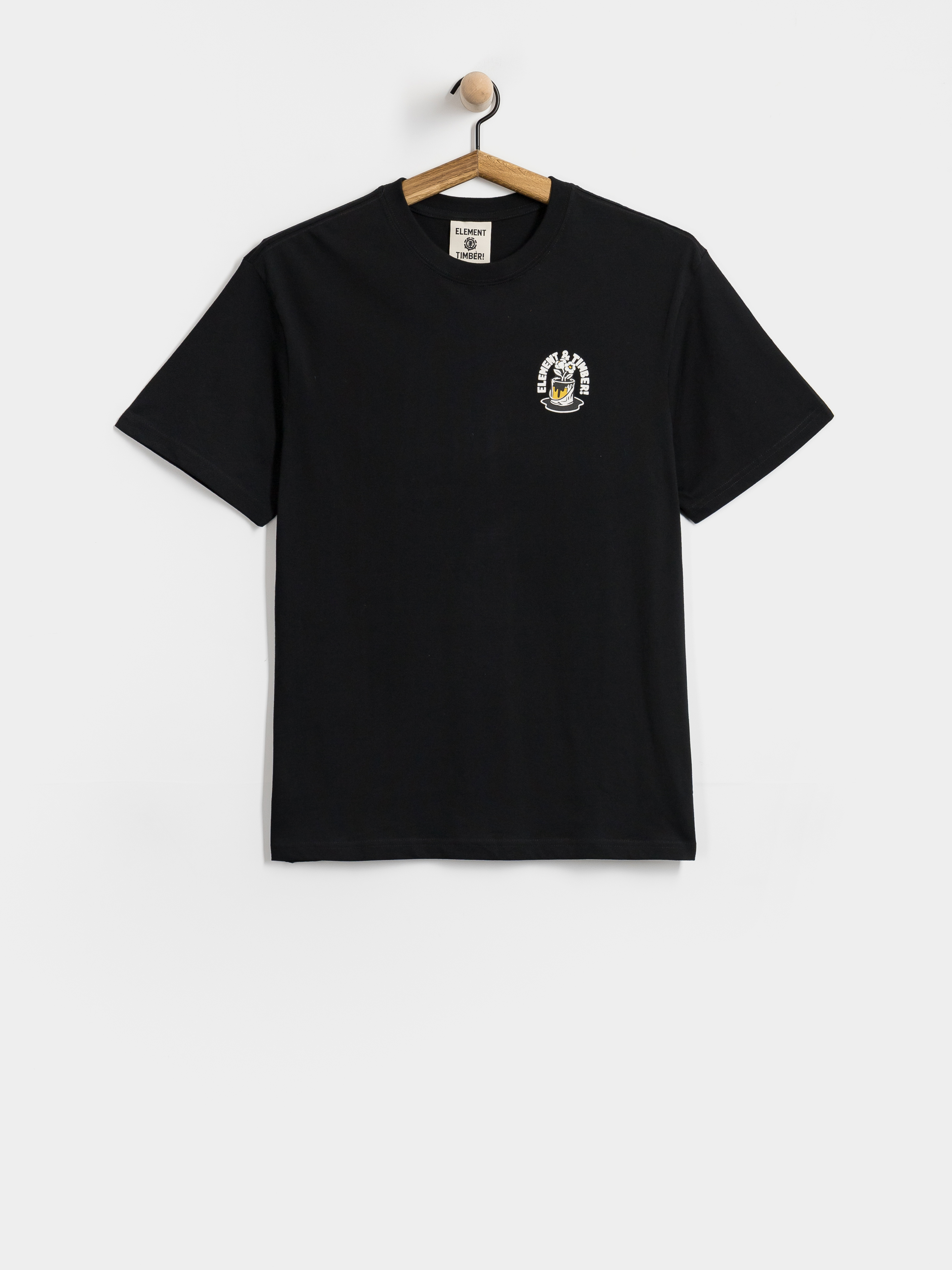 Element Timber Flower Pot T-Shirt (flint black)