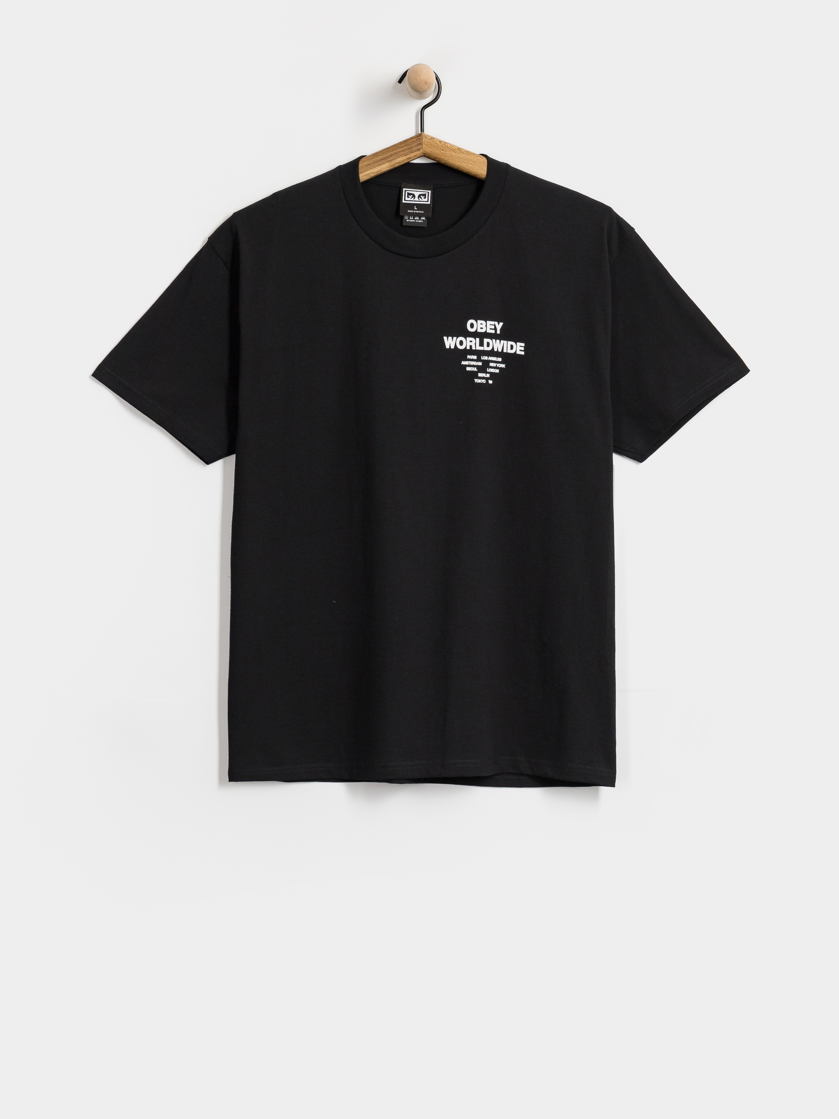 OBEY Angels Above T-Shirt (black)