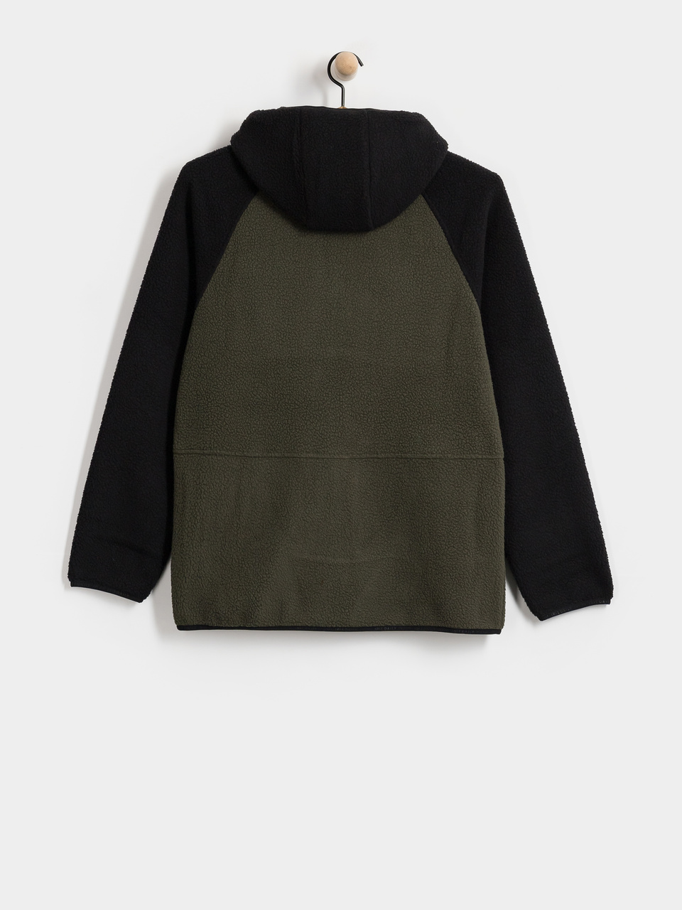 Herren Iriedaily Quentin Fleece Fleece Jacke (black olive)