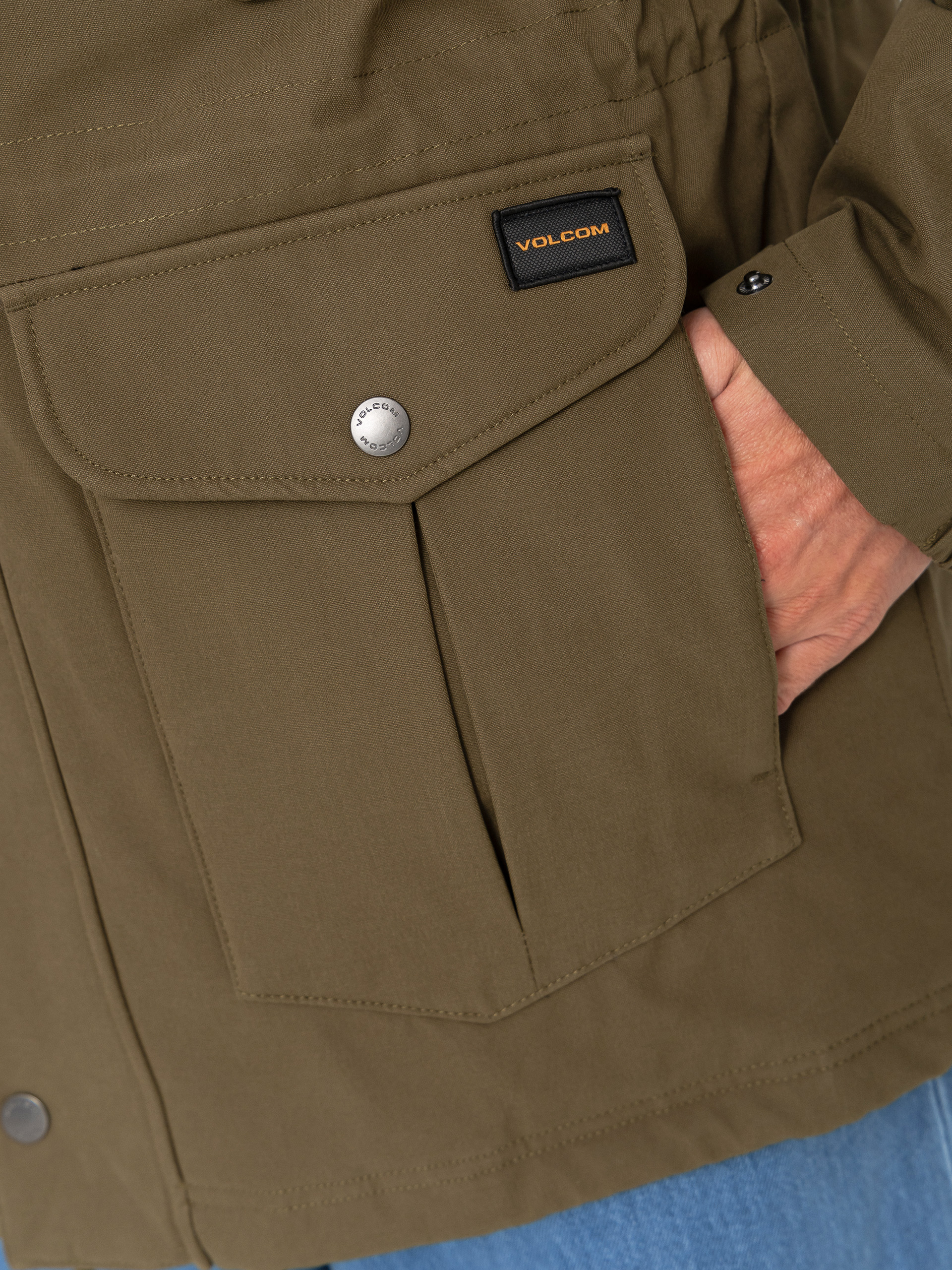 Volcom Jacke Starget 5K Parka (military)