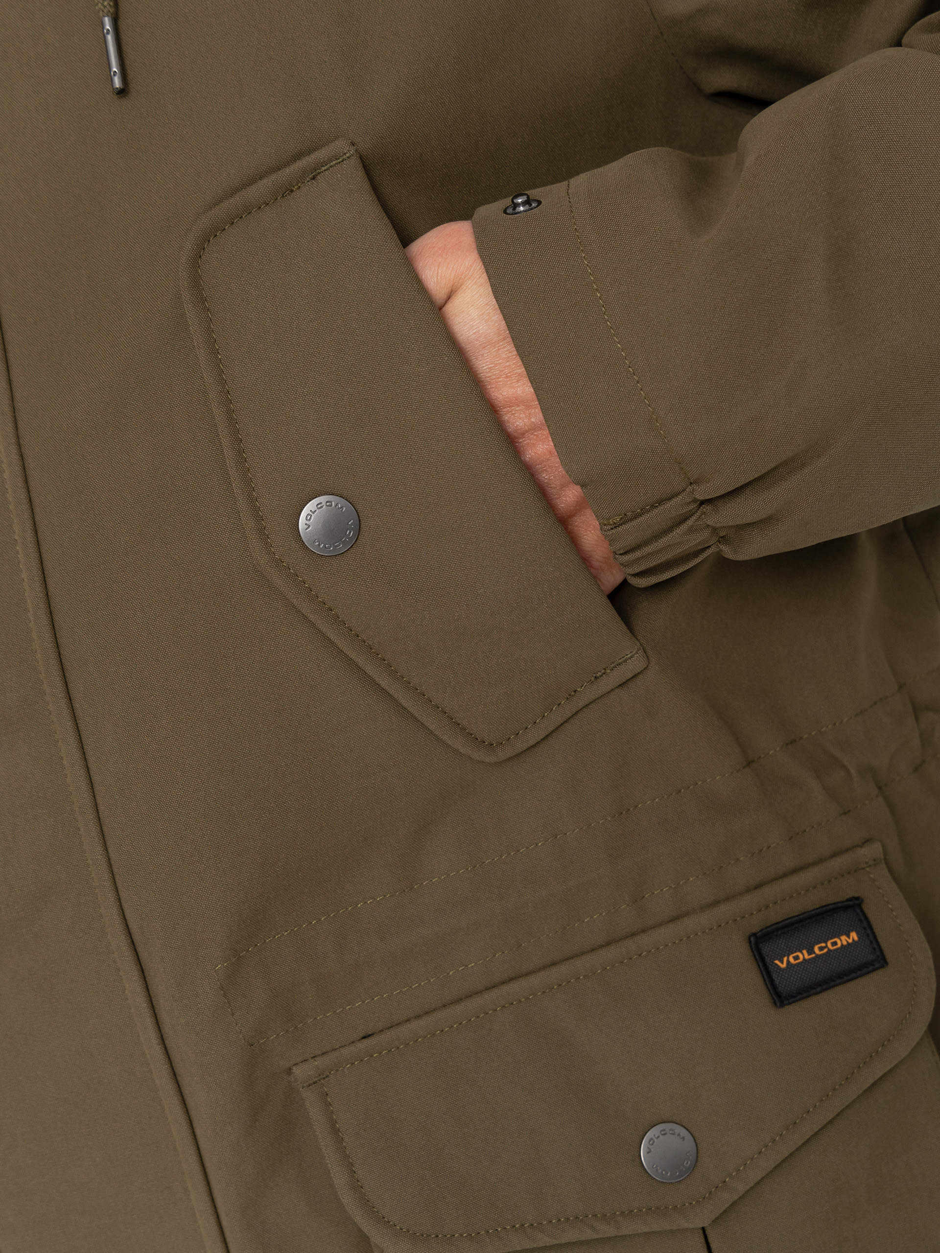 Volcom Jacke Starget 5K Parka (military)