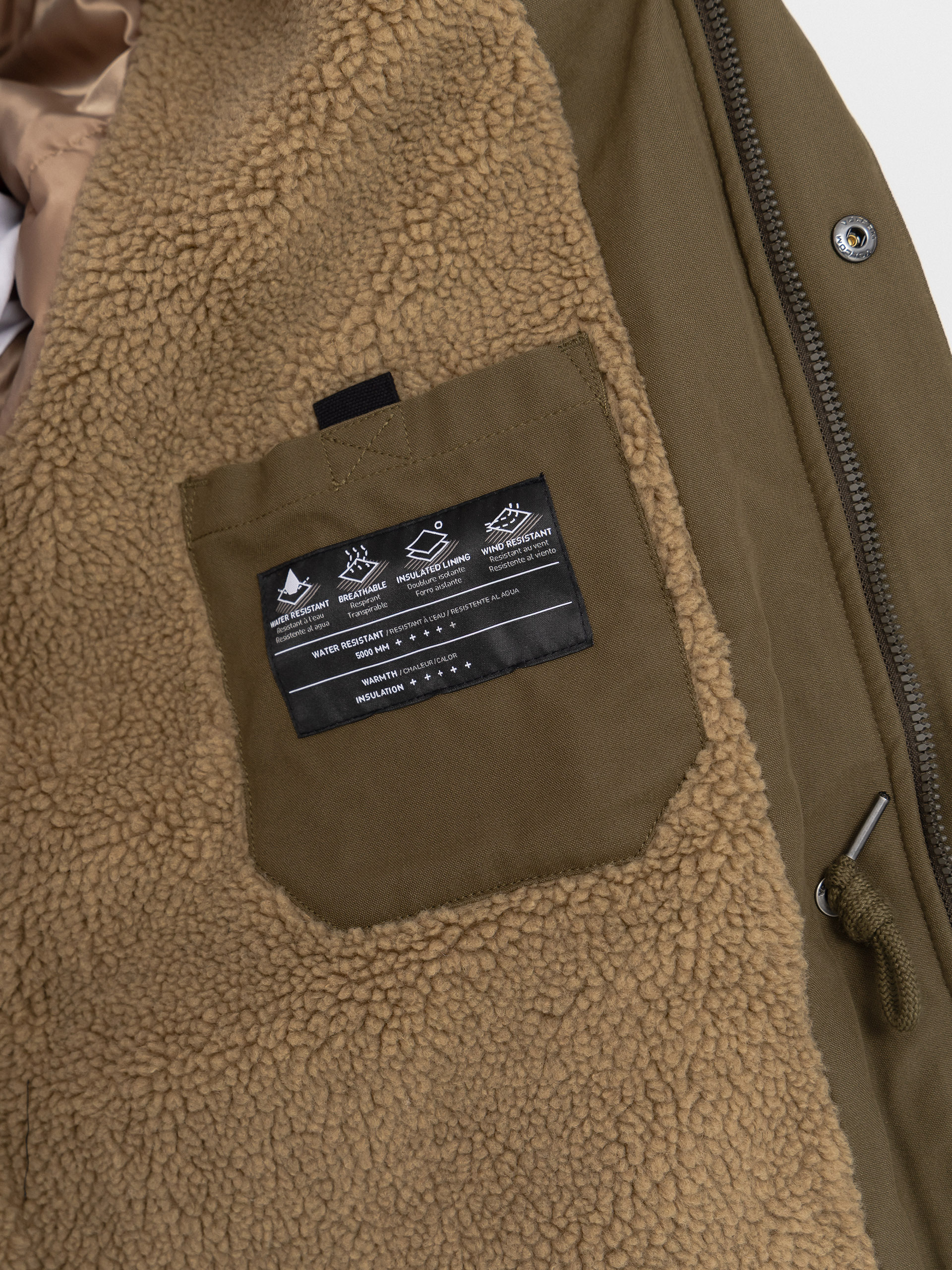 Volcom Jacket Starget 5K Parka (military)