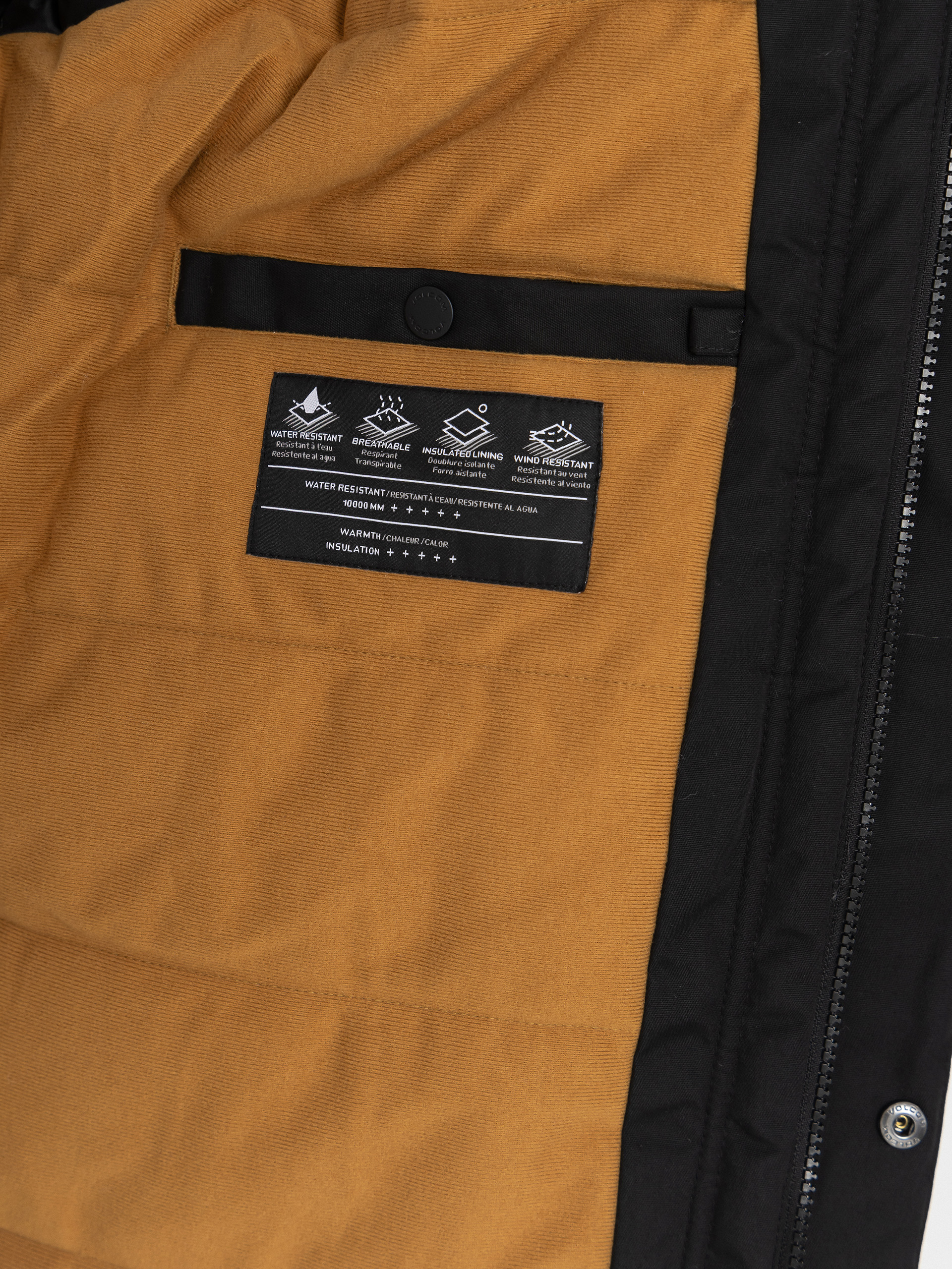 Volcom Jacke Stoke Stone II 10K (black)